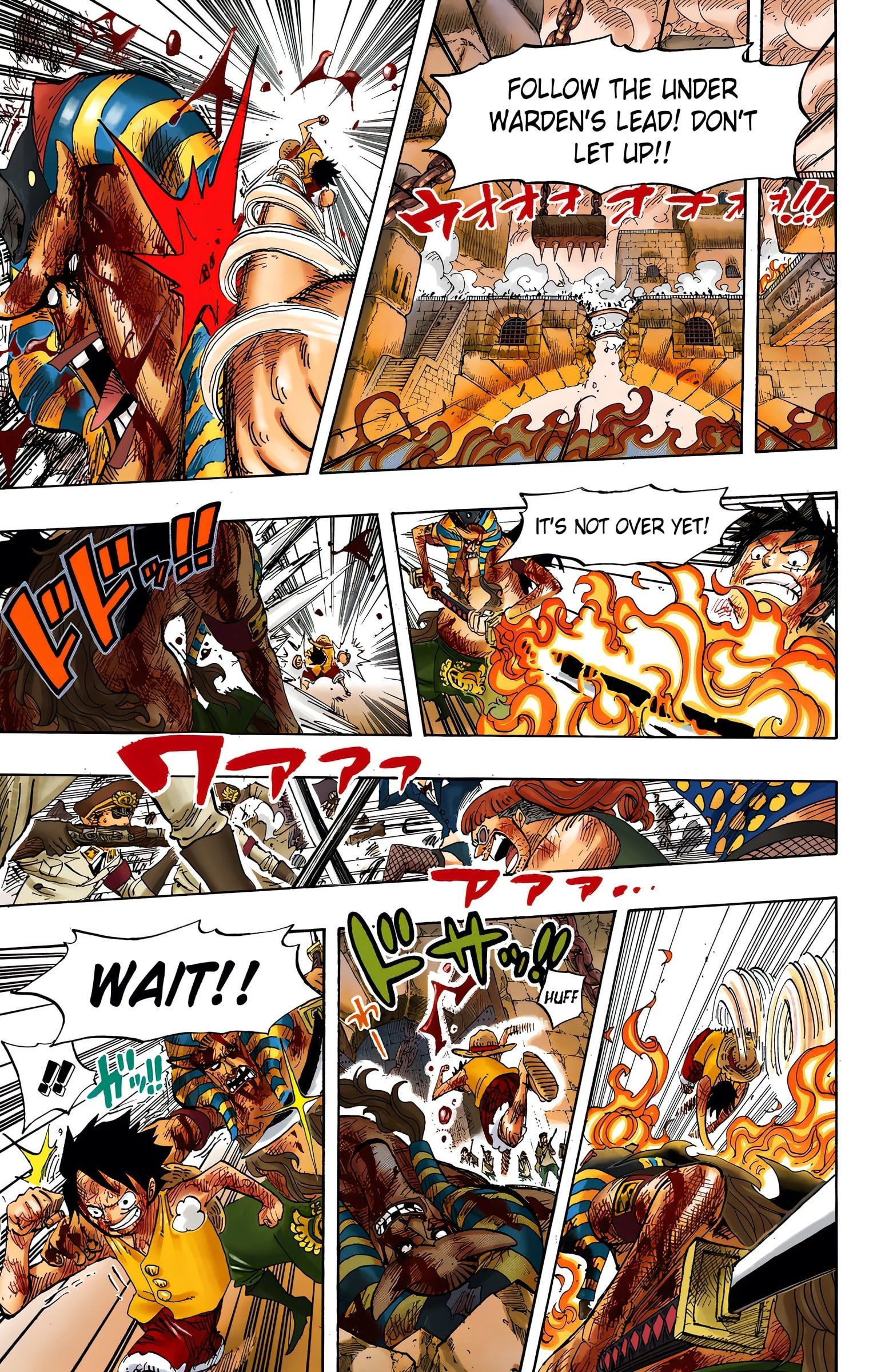 One Piece Colored Manga