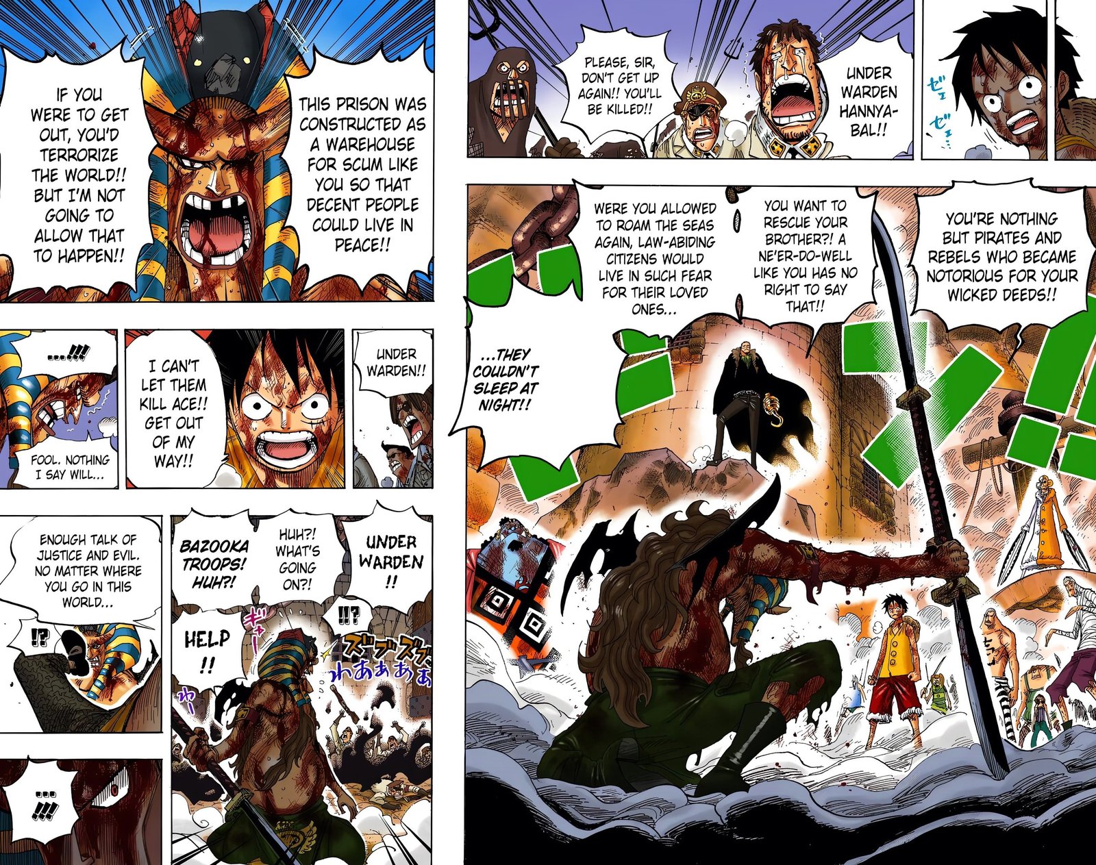 One Piece Colored Manga