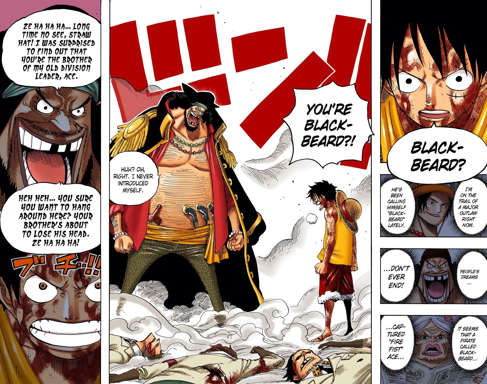 One Piece Colored Manga