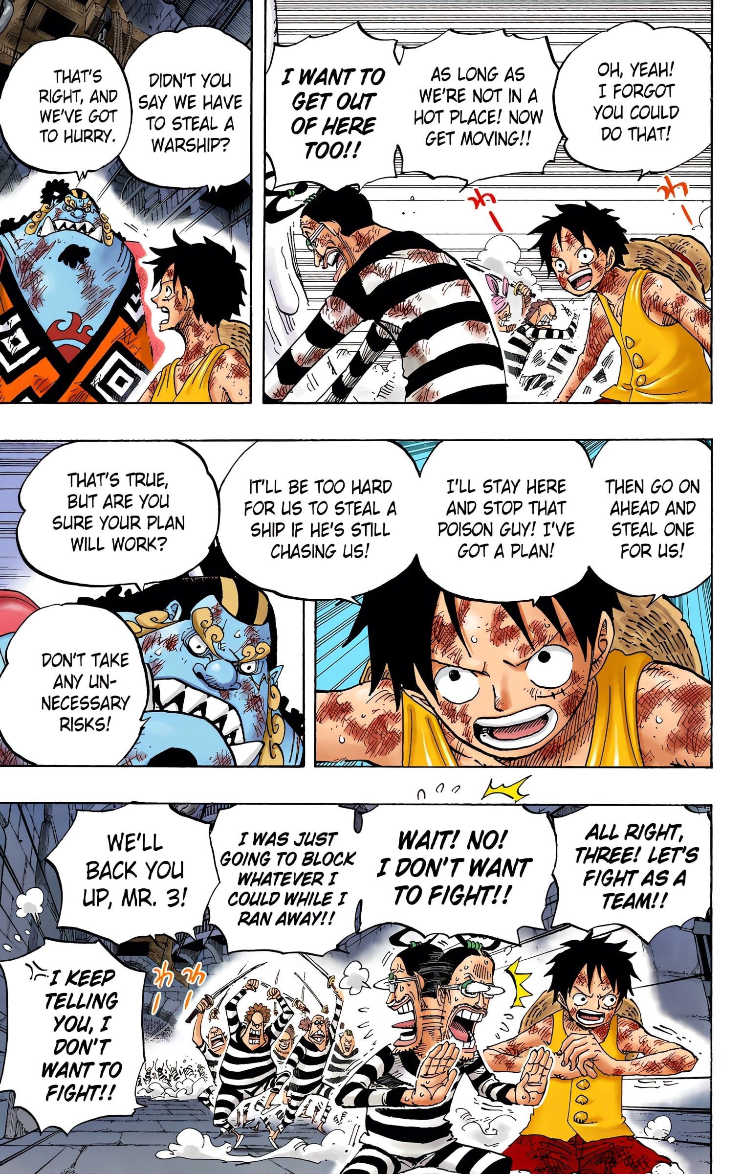 One Piece Colored Manga