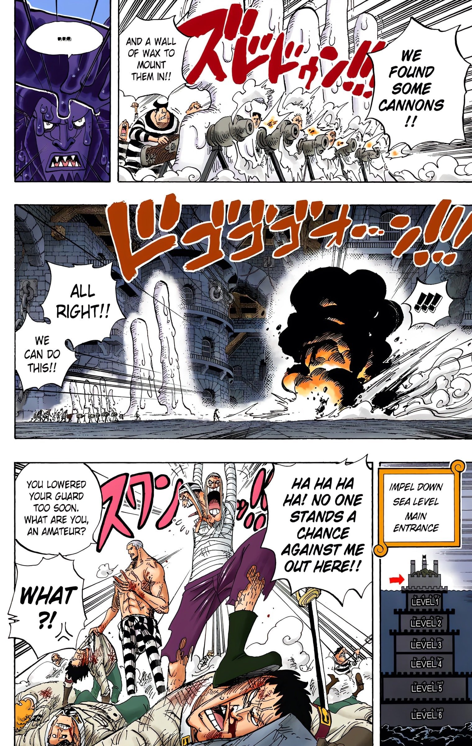 One Piece Colored Manga