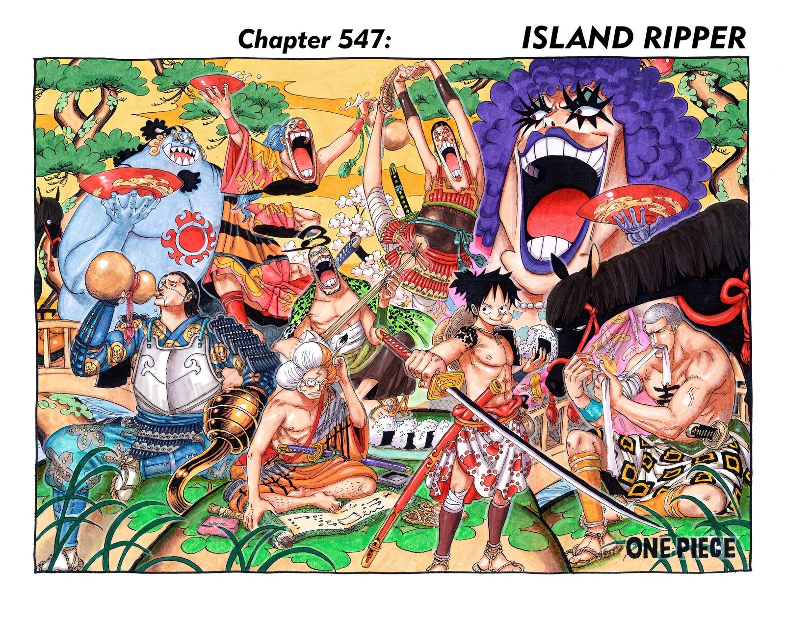 One Piece Colored Manga