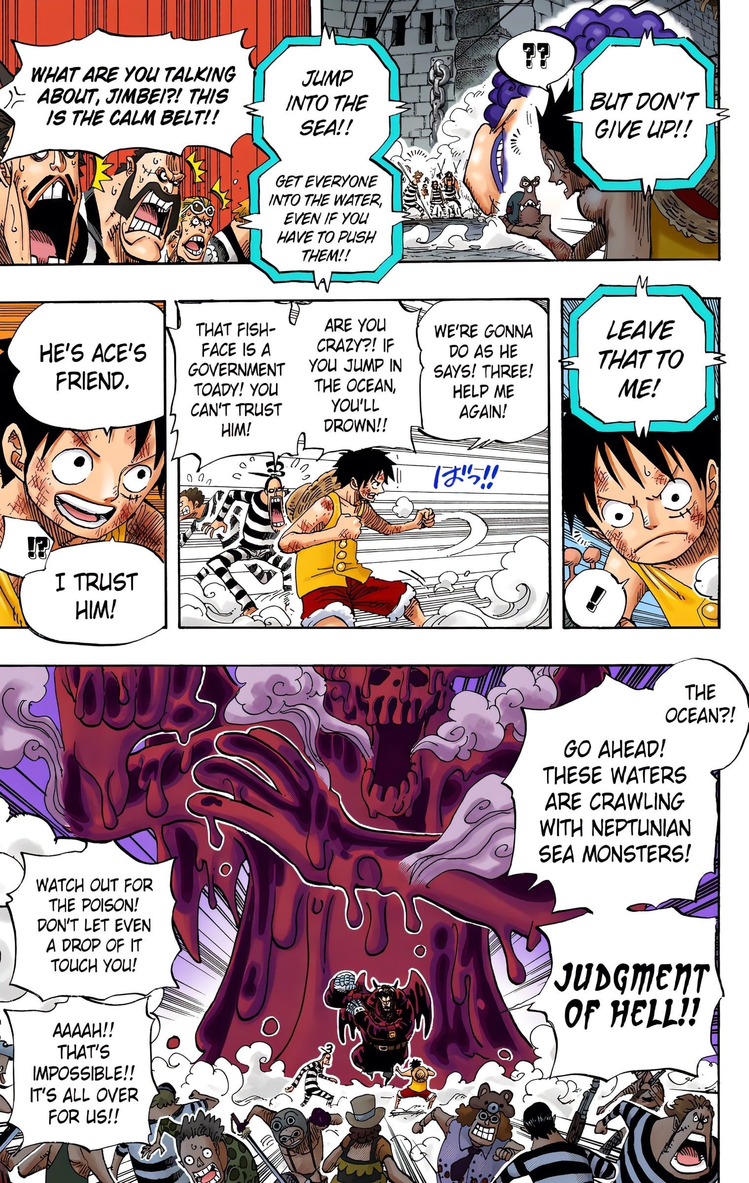 One Piece Colored Manga