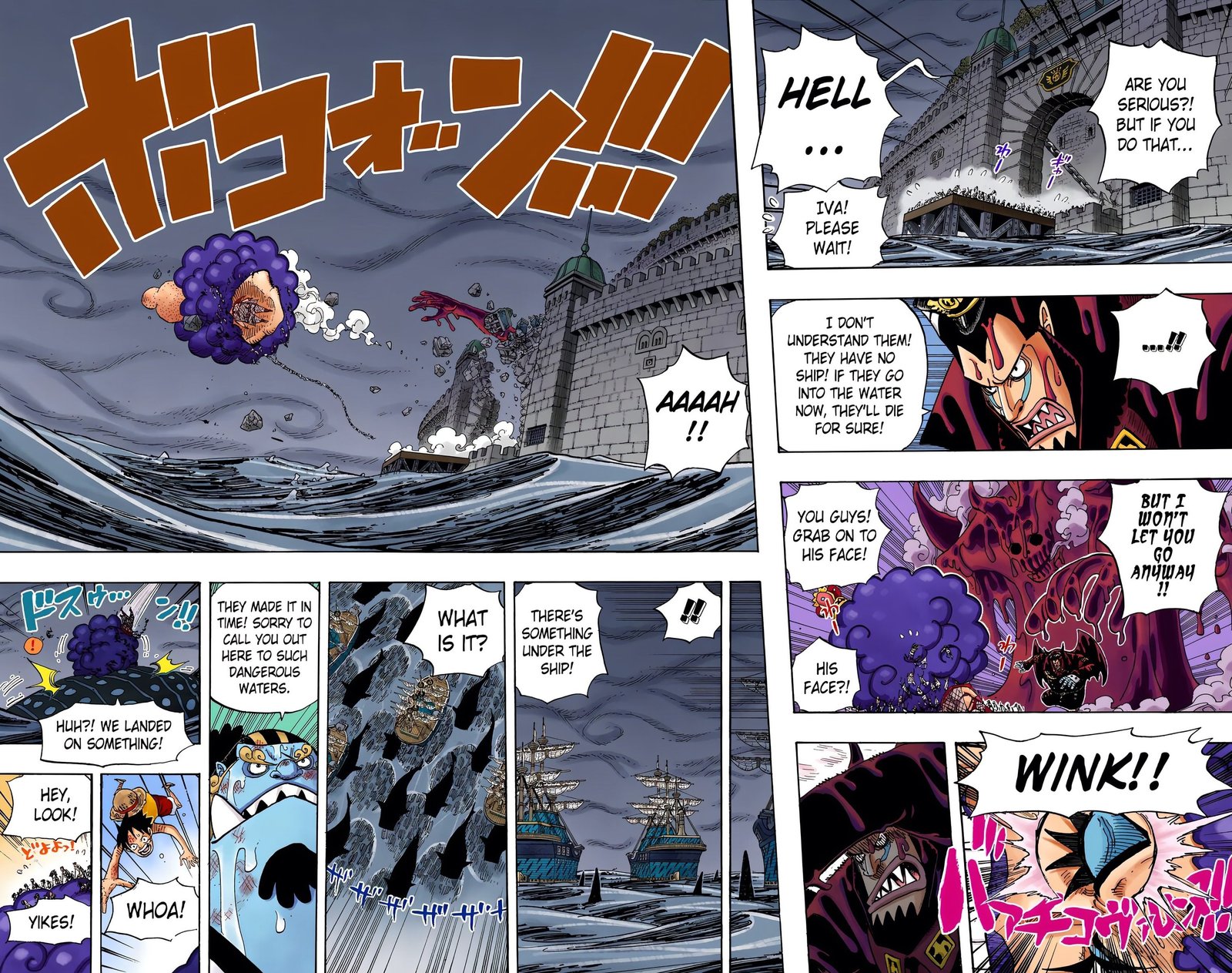 One Piece Colored Manga