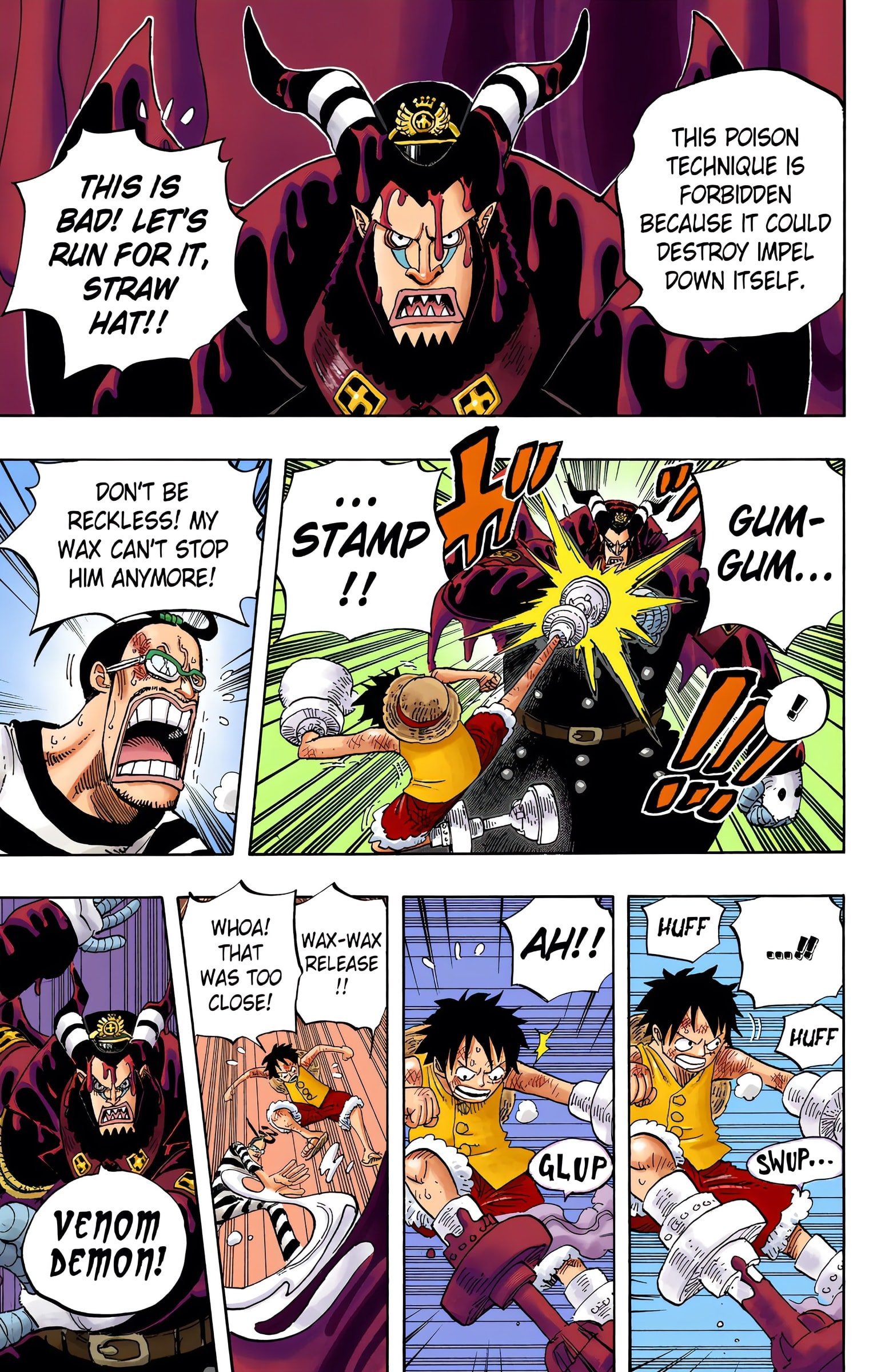 One Piece Colored Manga