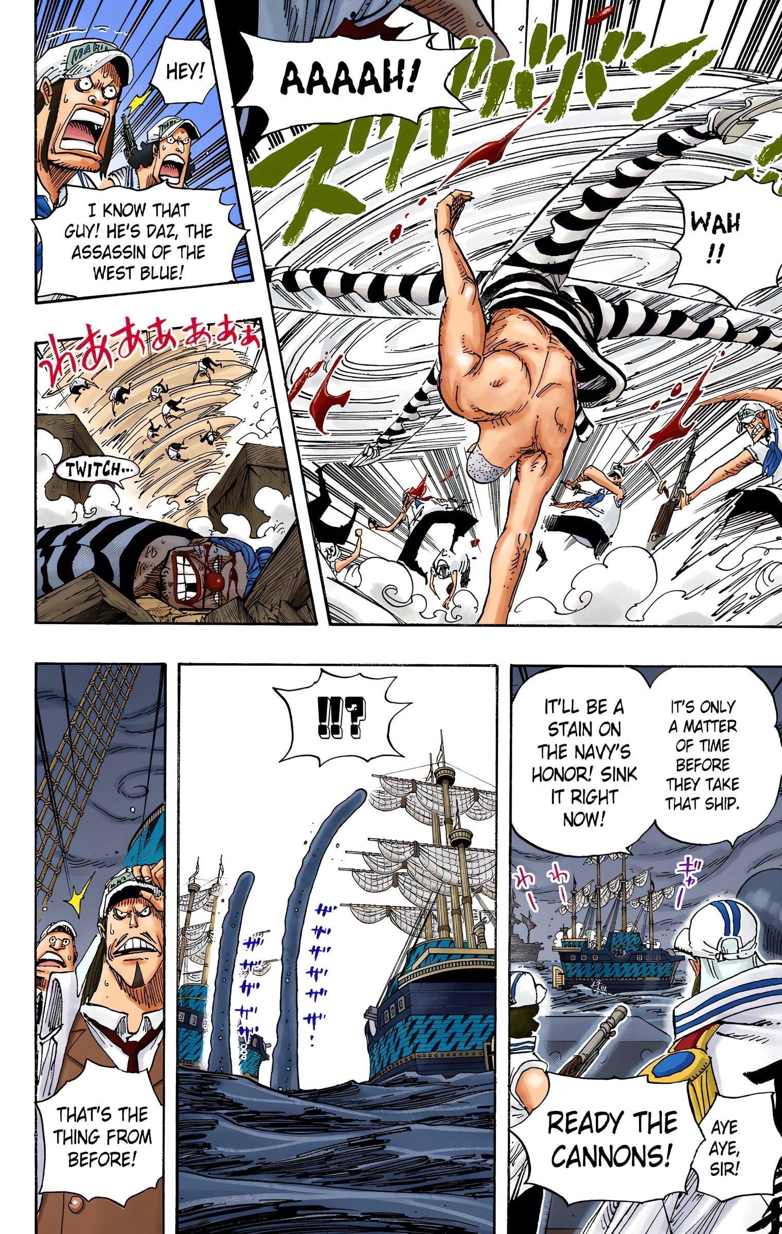 One Piece Colored Manga