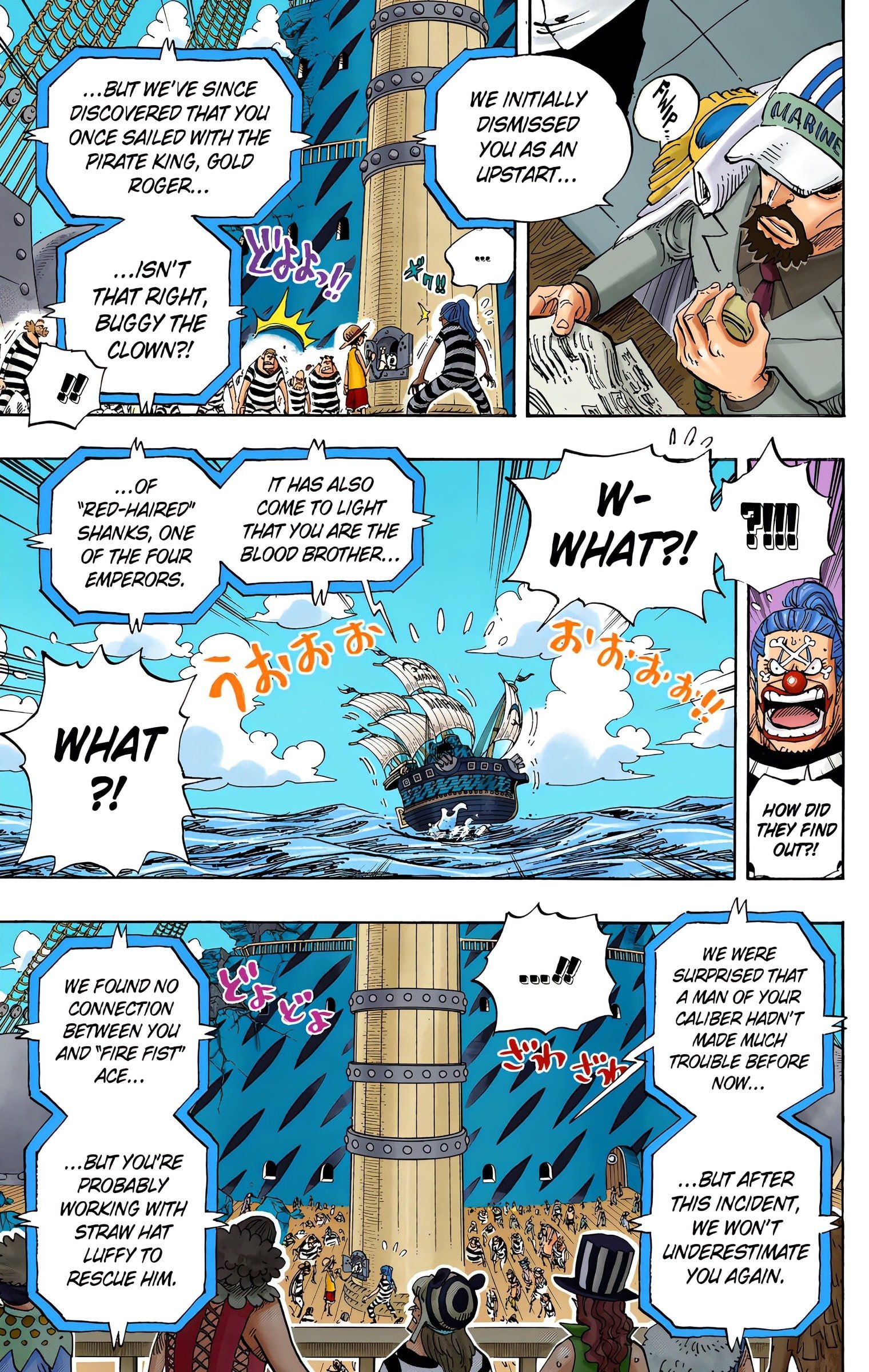 One Piece Colored Manga