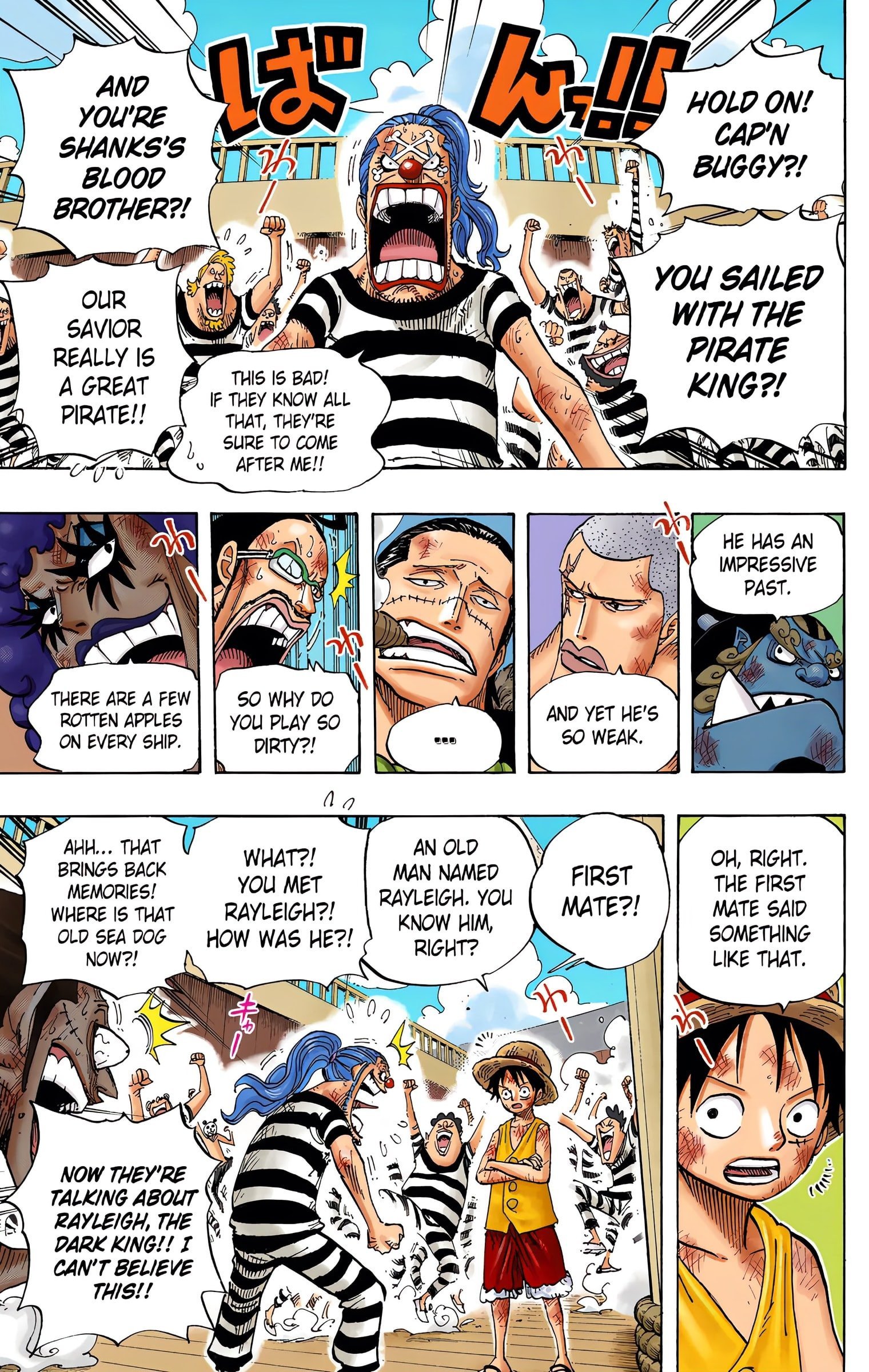 One Piece Colored Manga