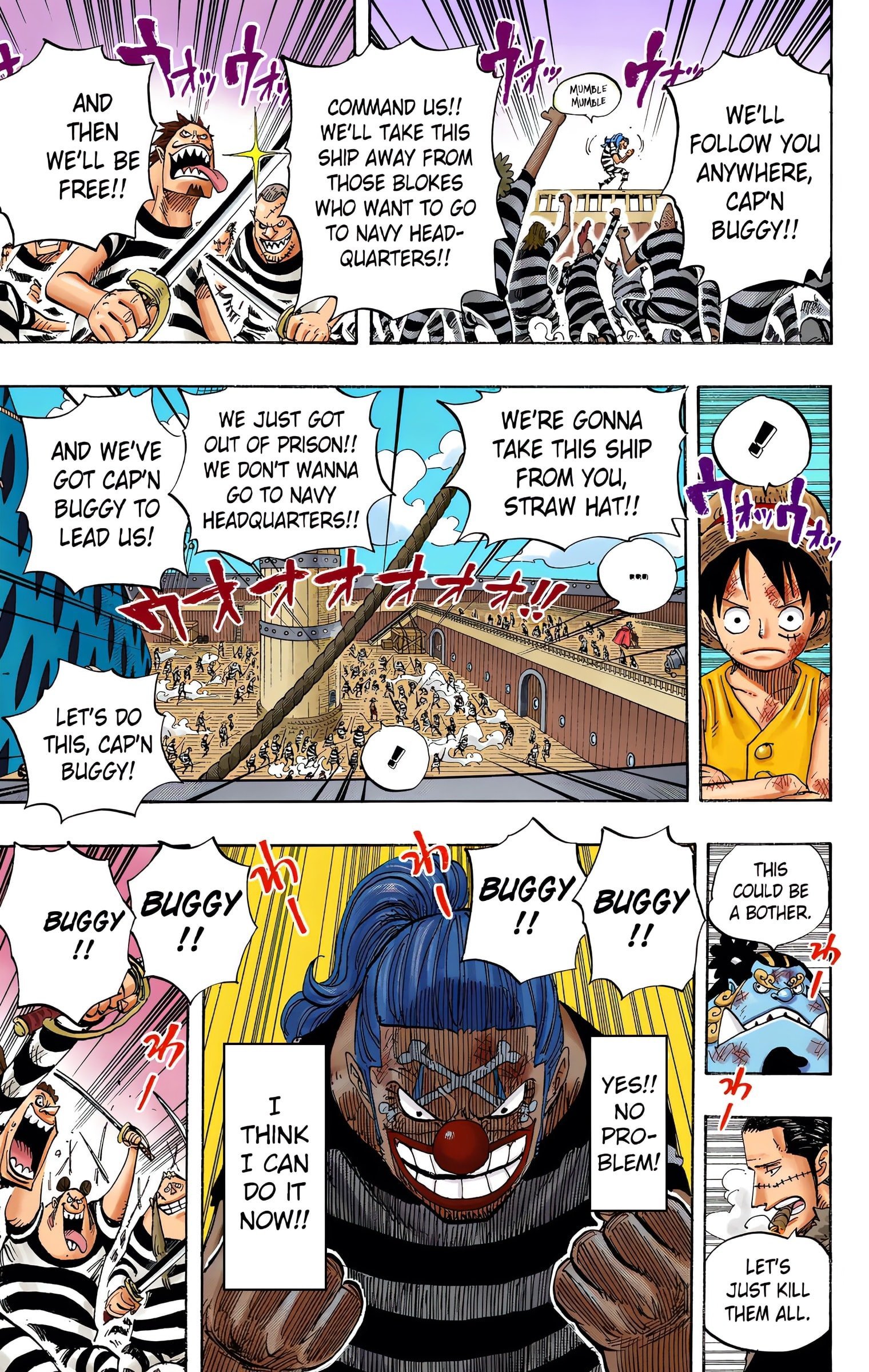 One Piece Colored Manga