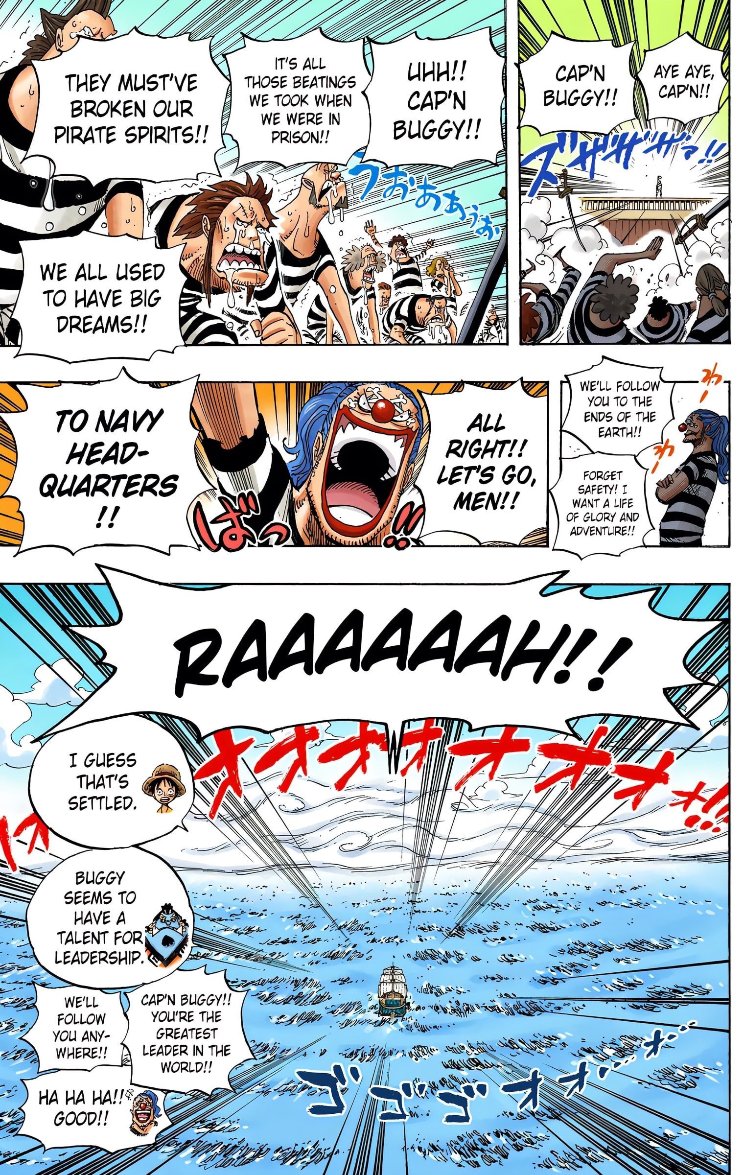 One Piece Colored Manga