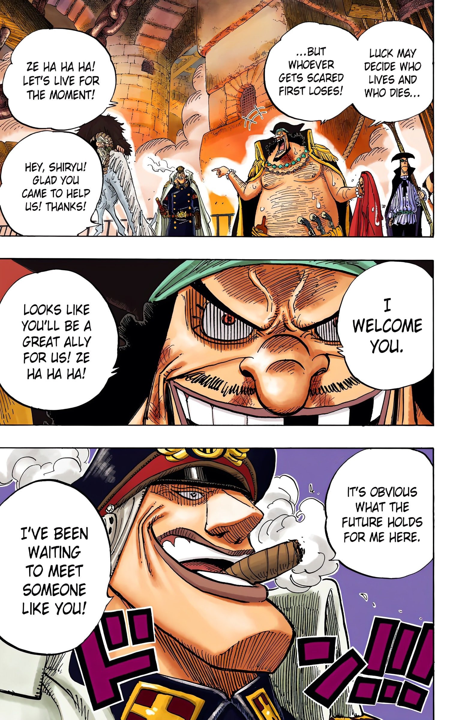 One Piece Colored Manga