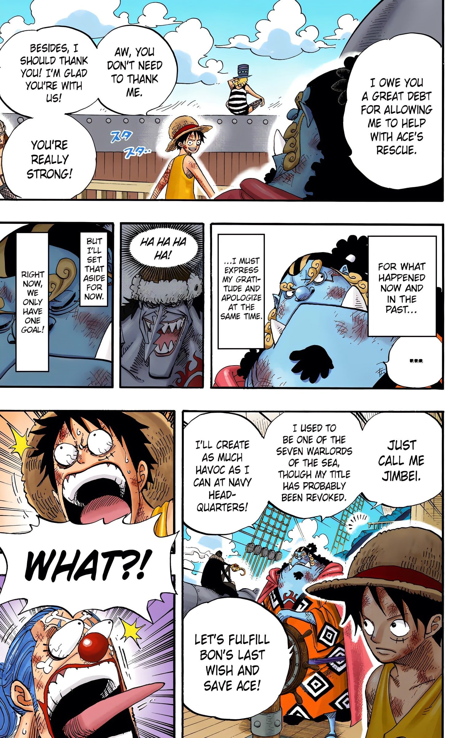 One Piece Colored Manga