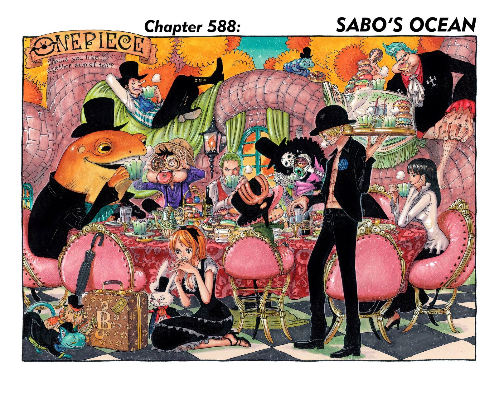 One Piece Colored Manga