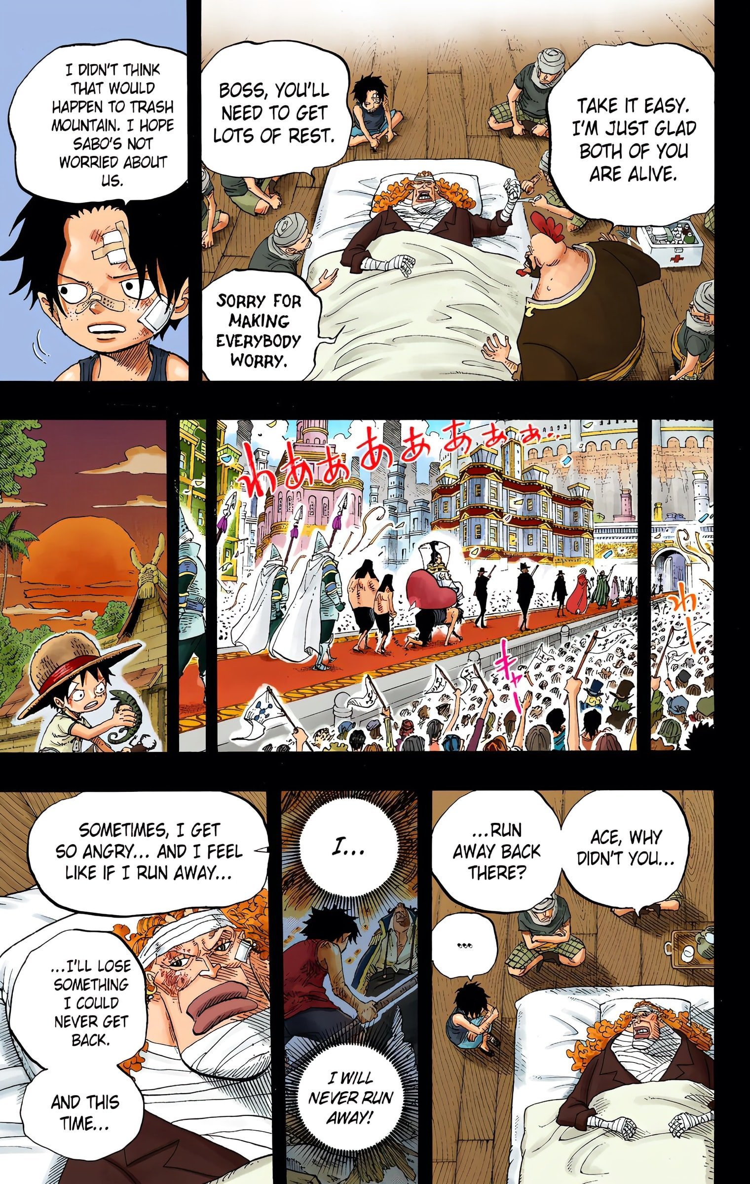 One Piece Colored Manga