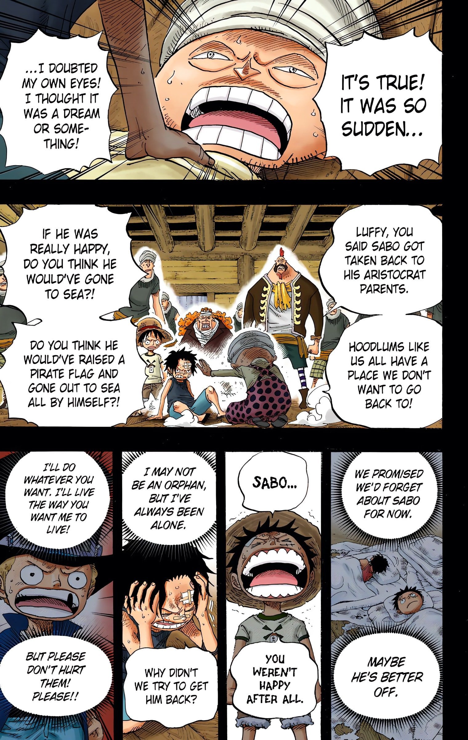 One Piece Colored Manga