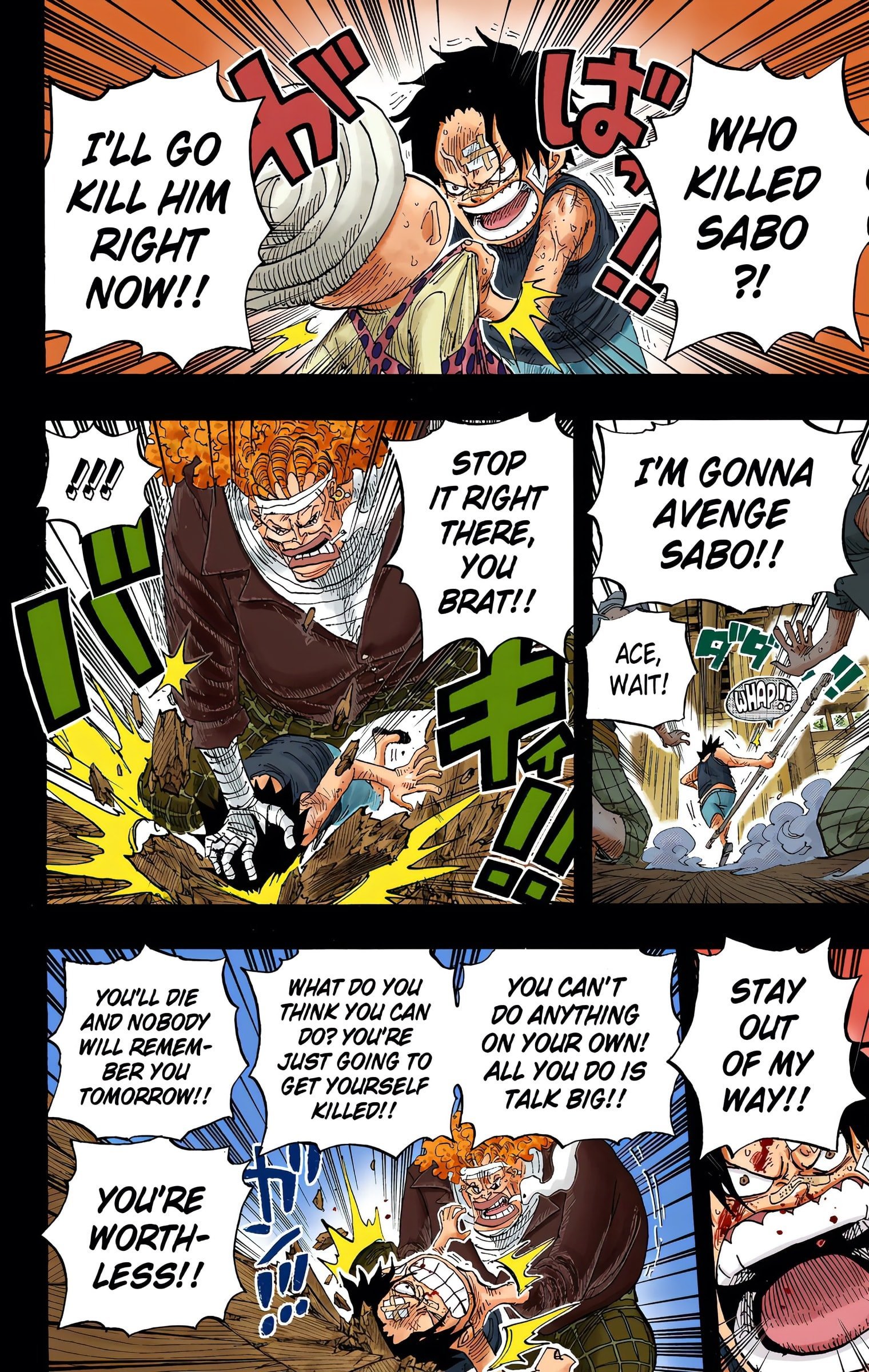 One Piece Colored Manga