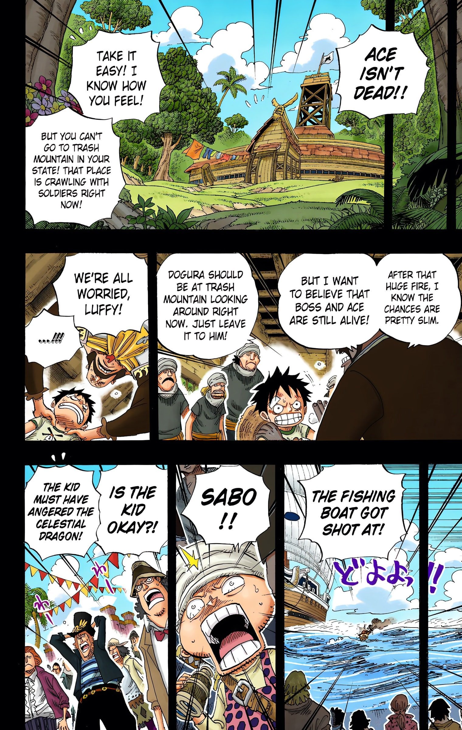 One Piece Colored Manga