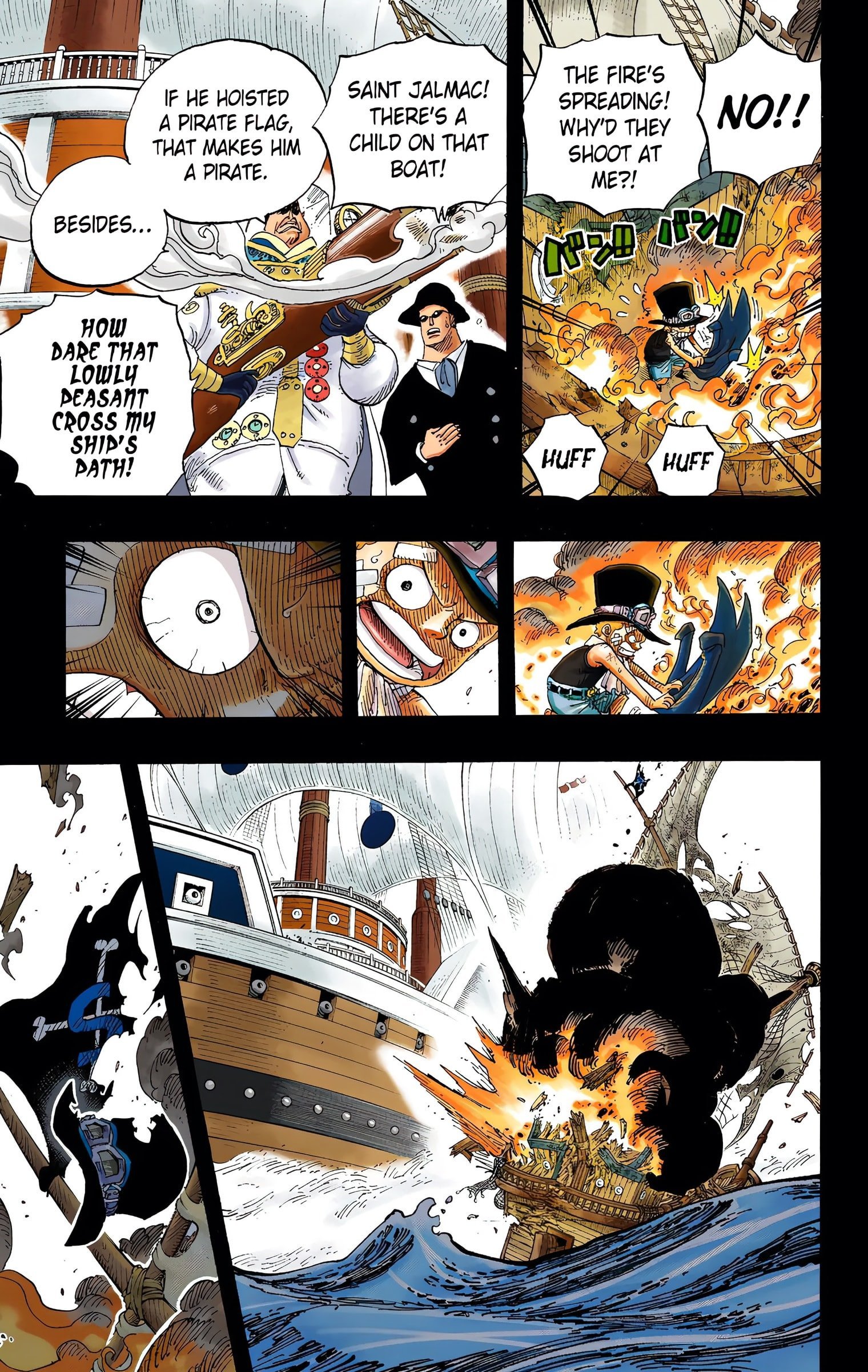 One Piece Colored Manga