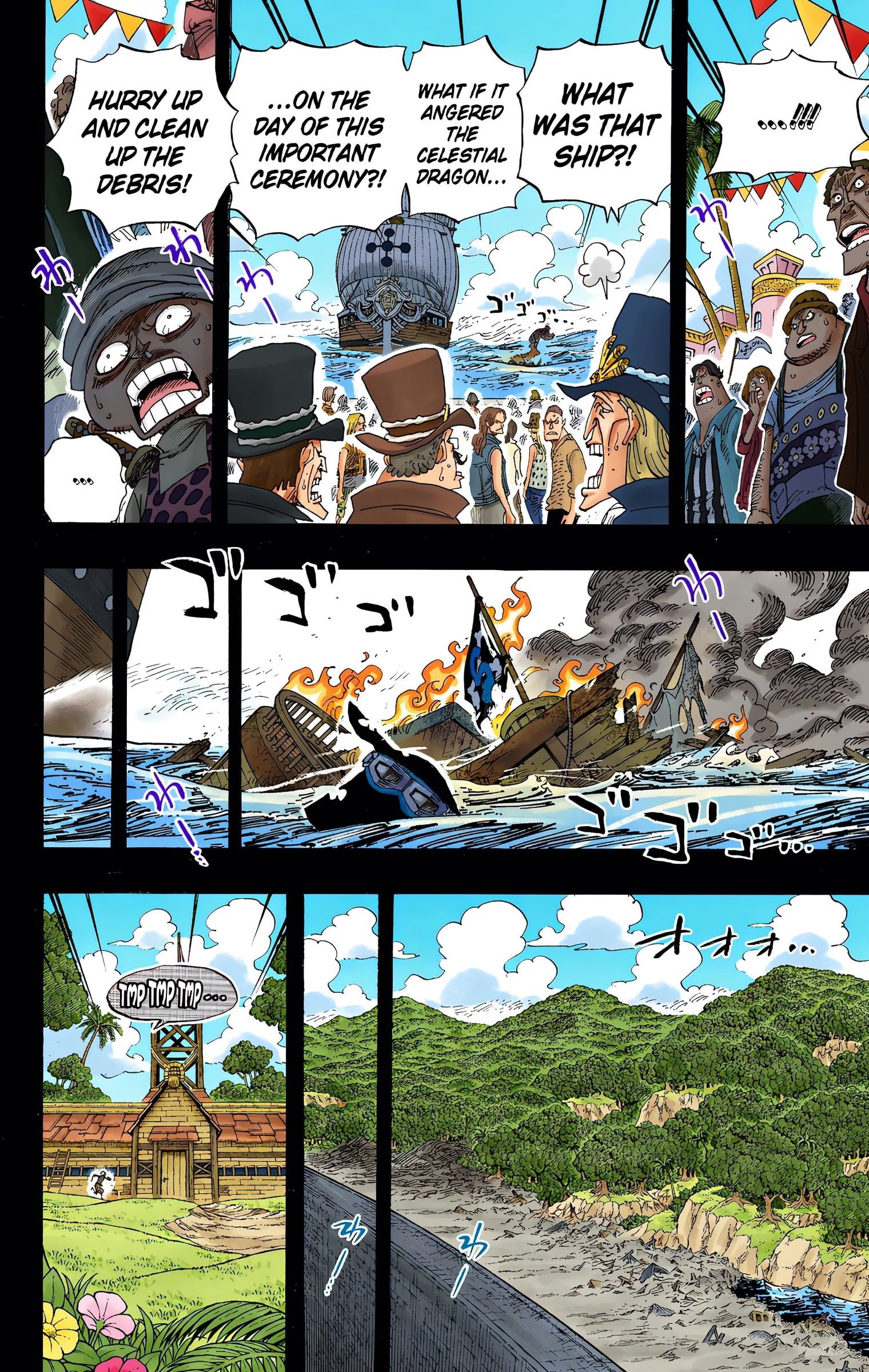 One Piece Colored Manga