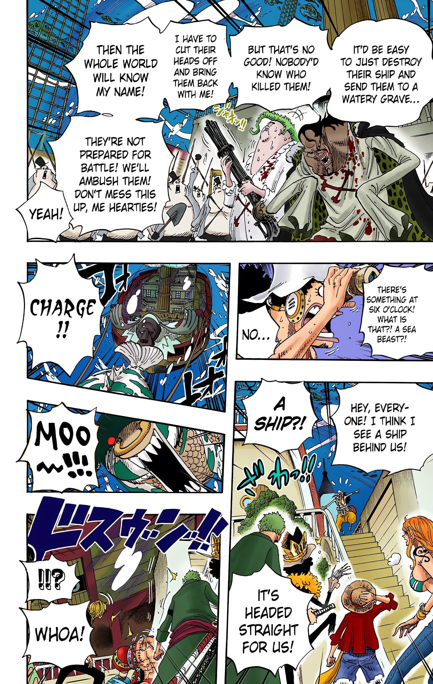 One Piece Colored Manga