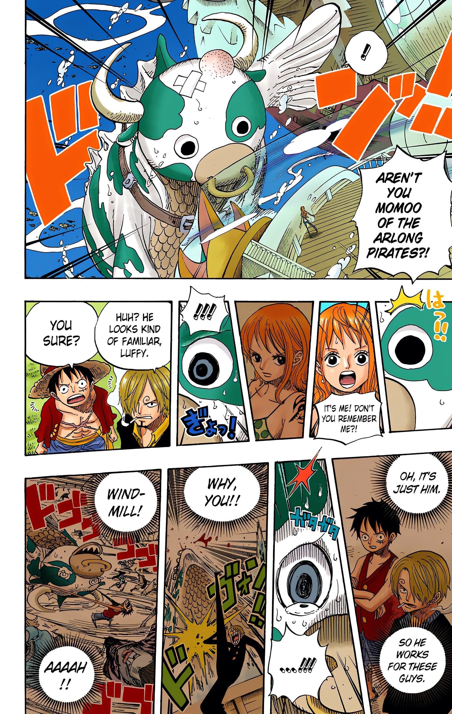 One Piece Colored Manga