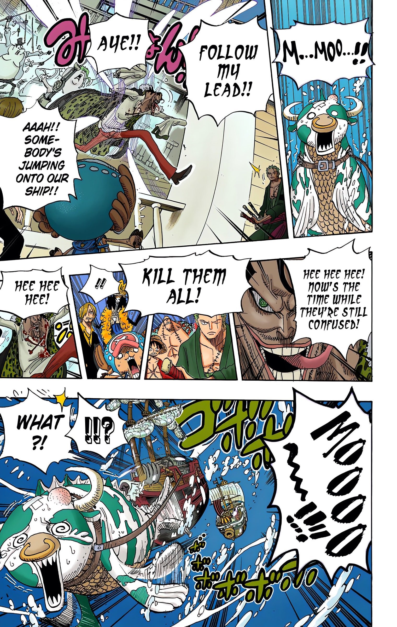 One Piece Colored Manga