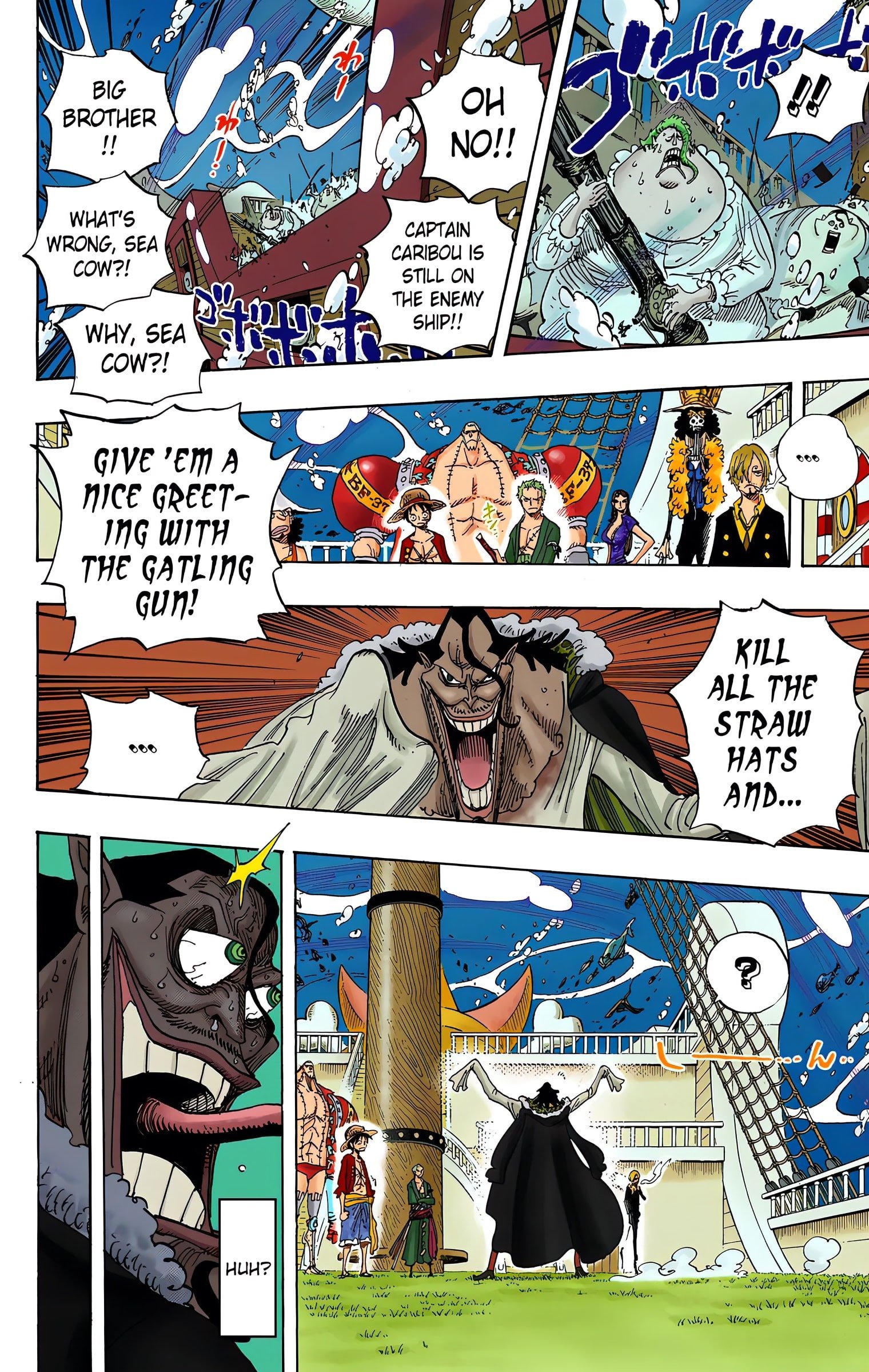 One Piece Colored Manga