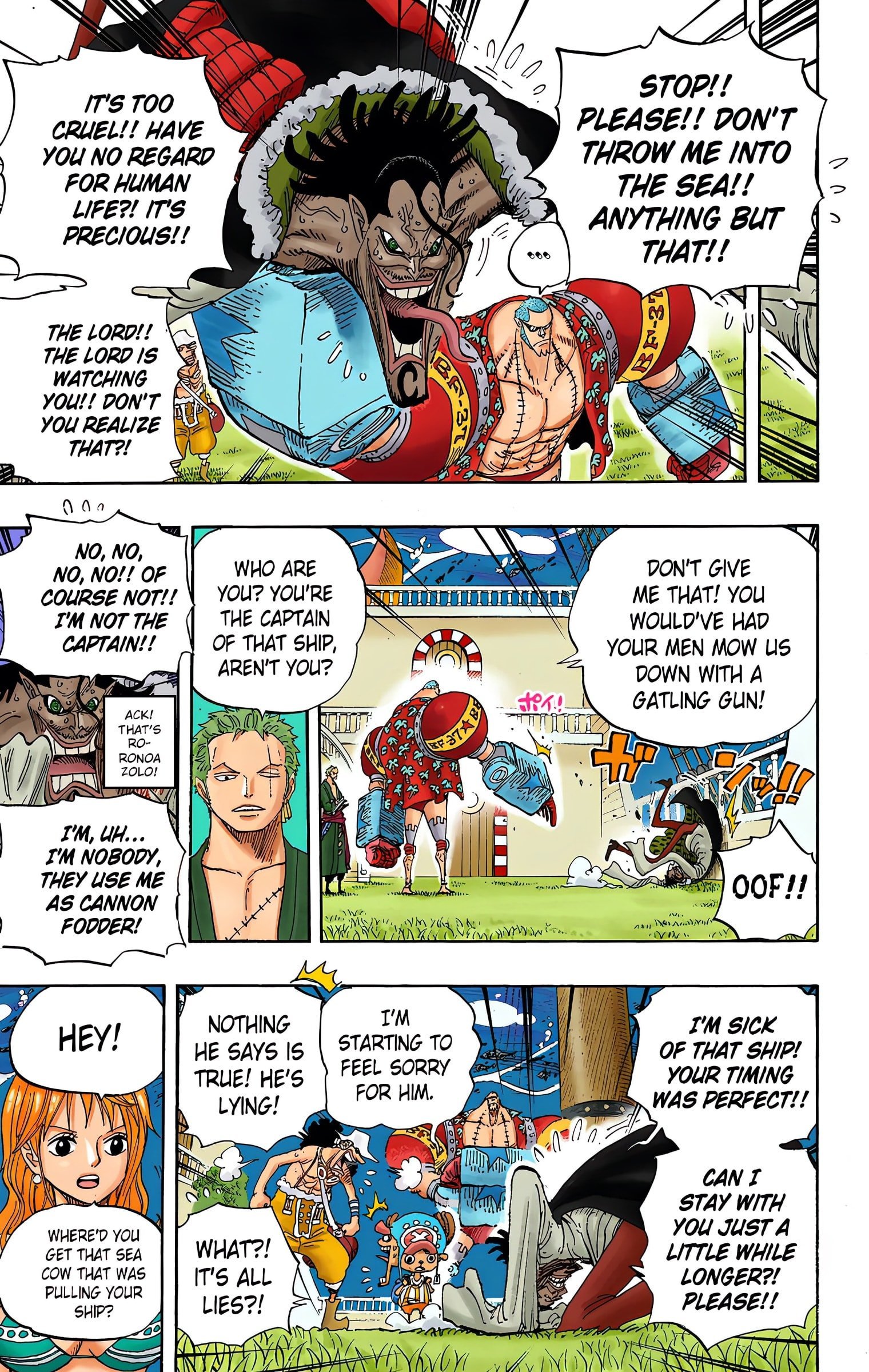 One Piece Colored Manga