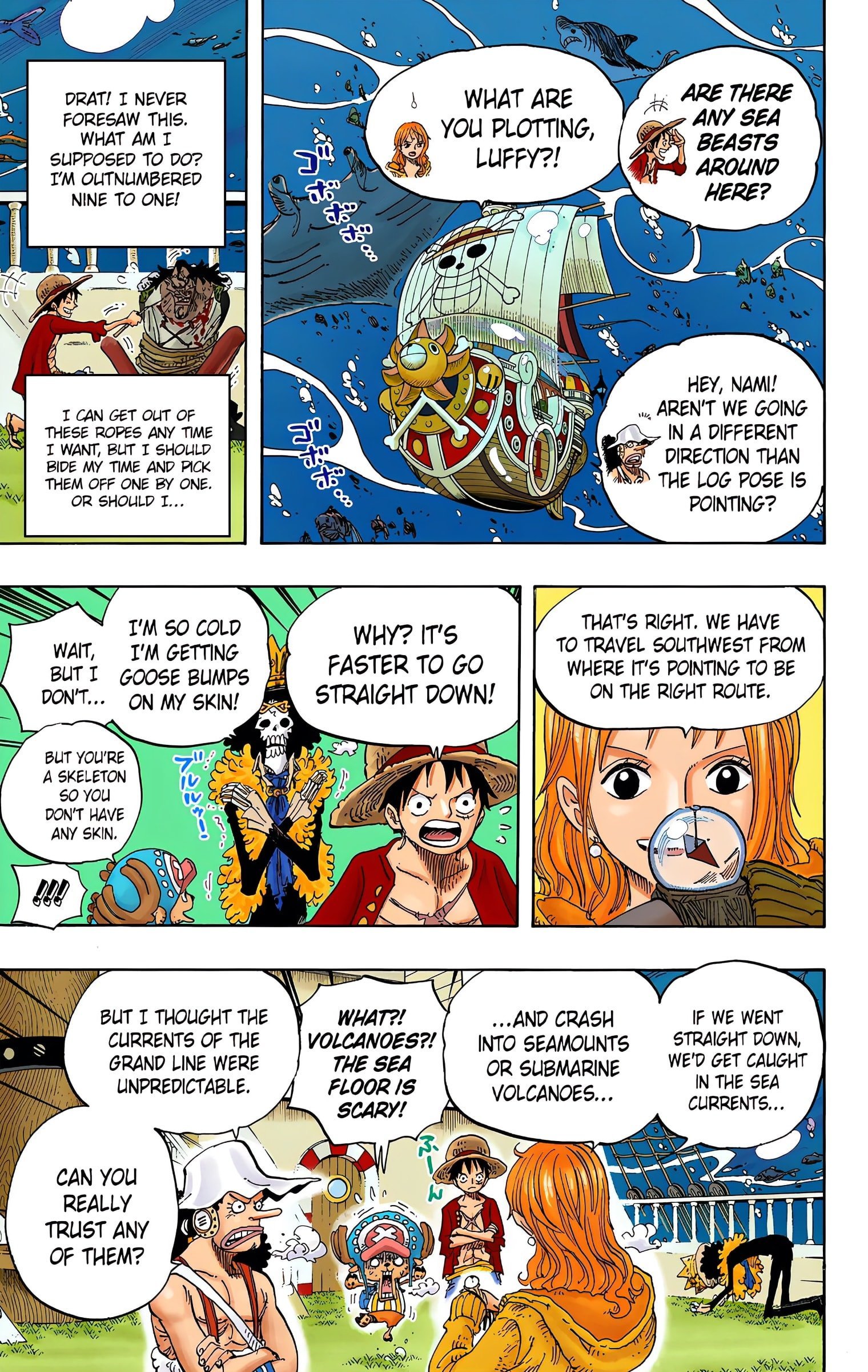 One Piece Colored Manga