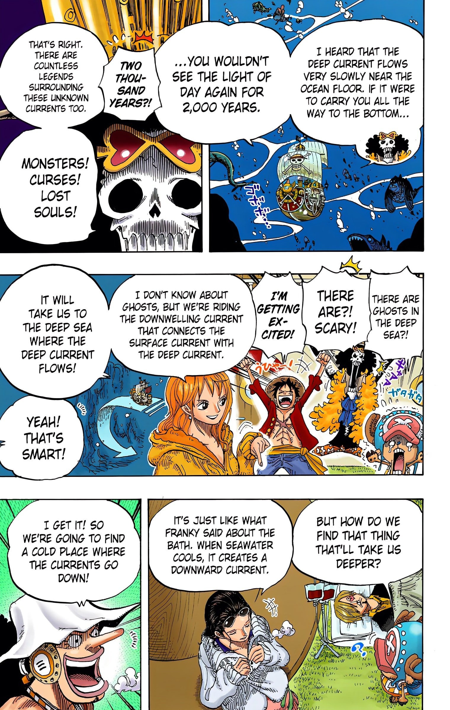 One Piece Colored Manga