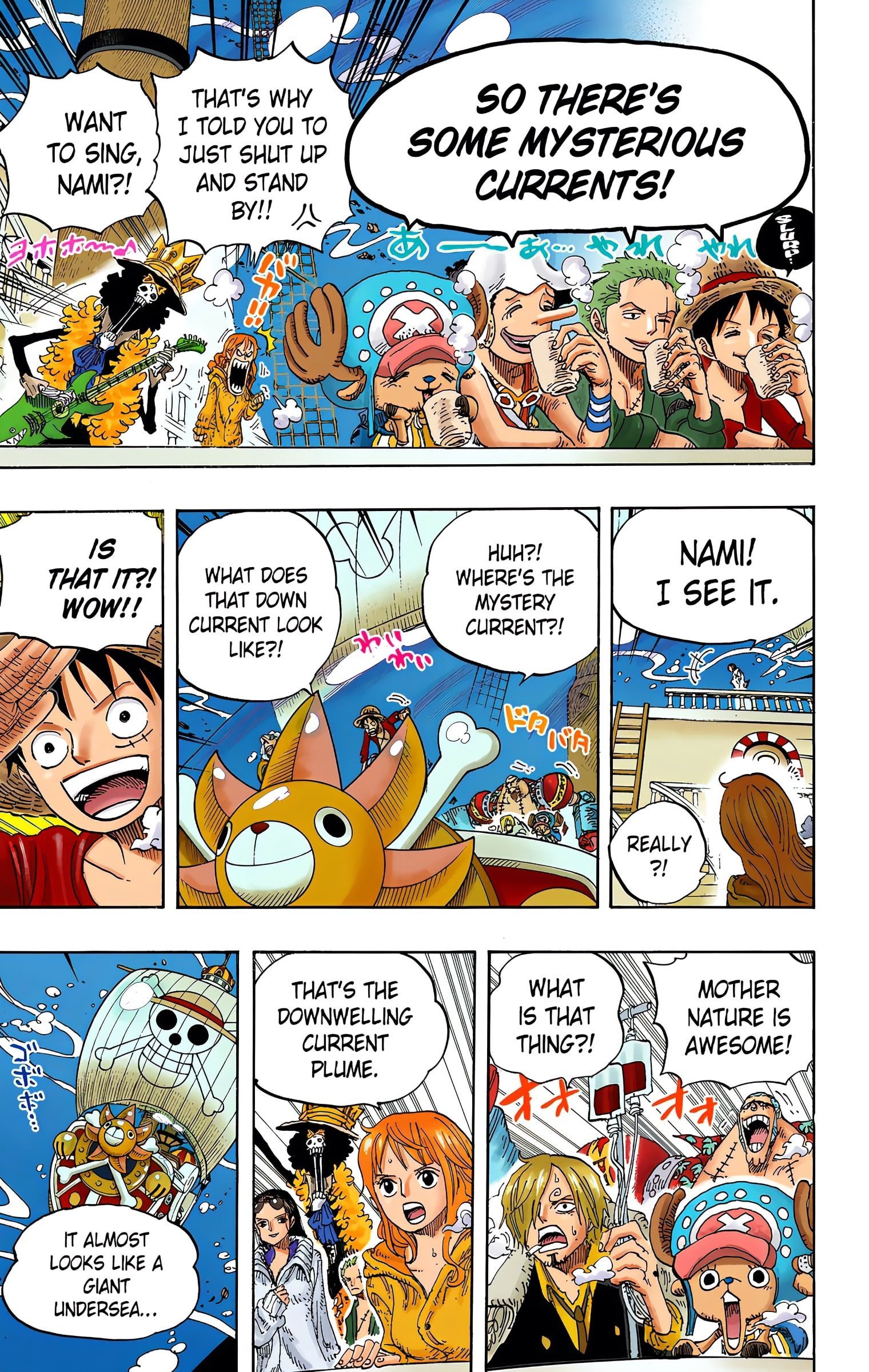 One Piece Colored Manga