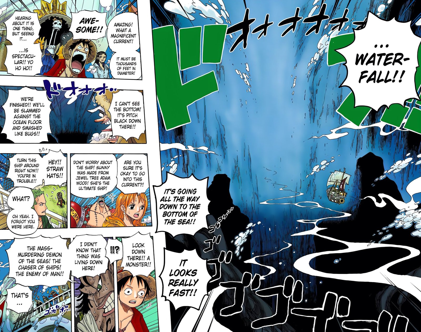 One Piece Colored Manga