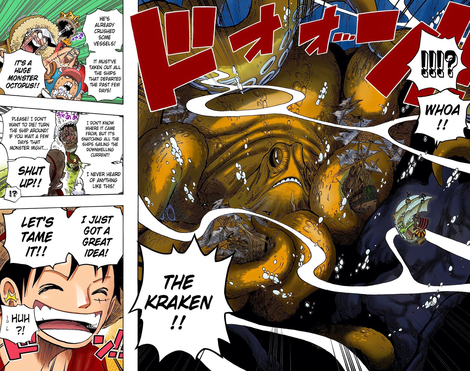 One Piece Colored Manga