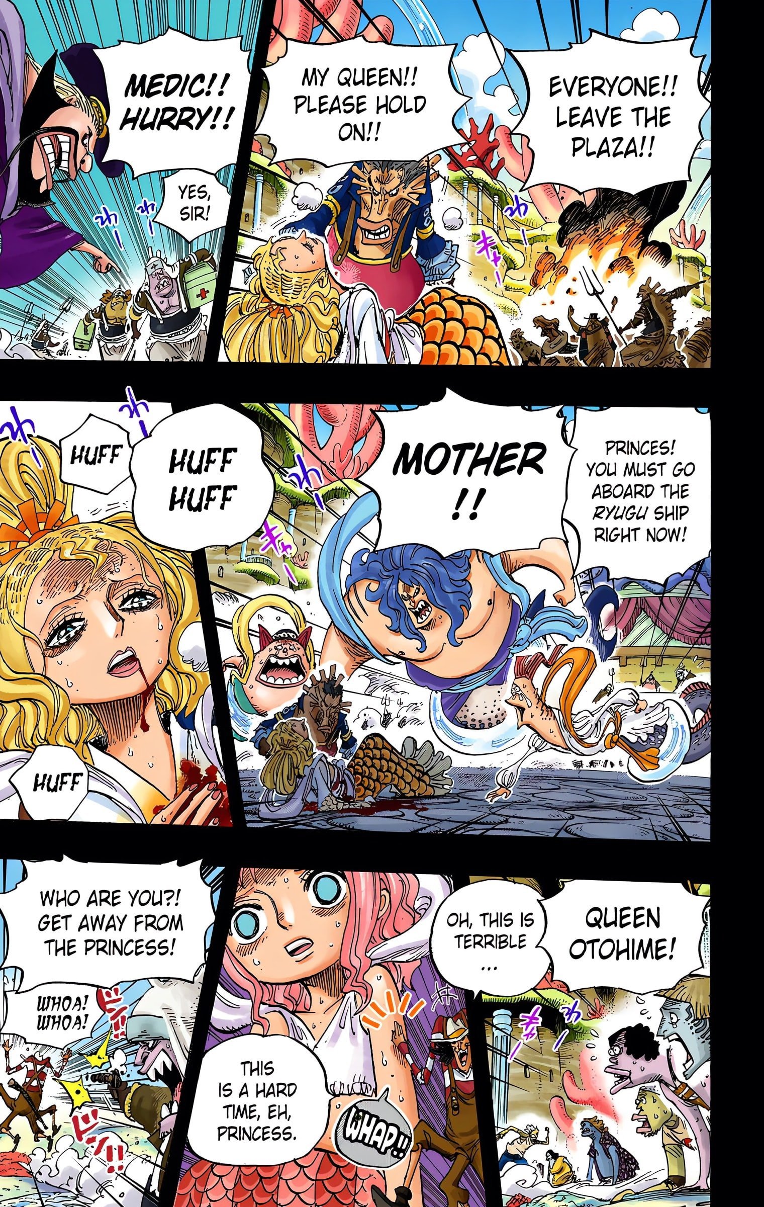 One Piece Colored Manga