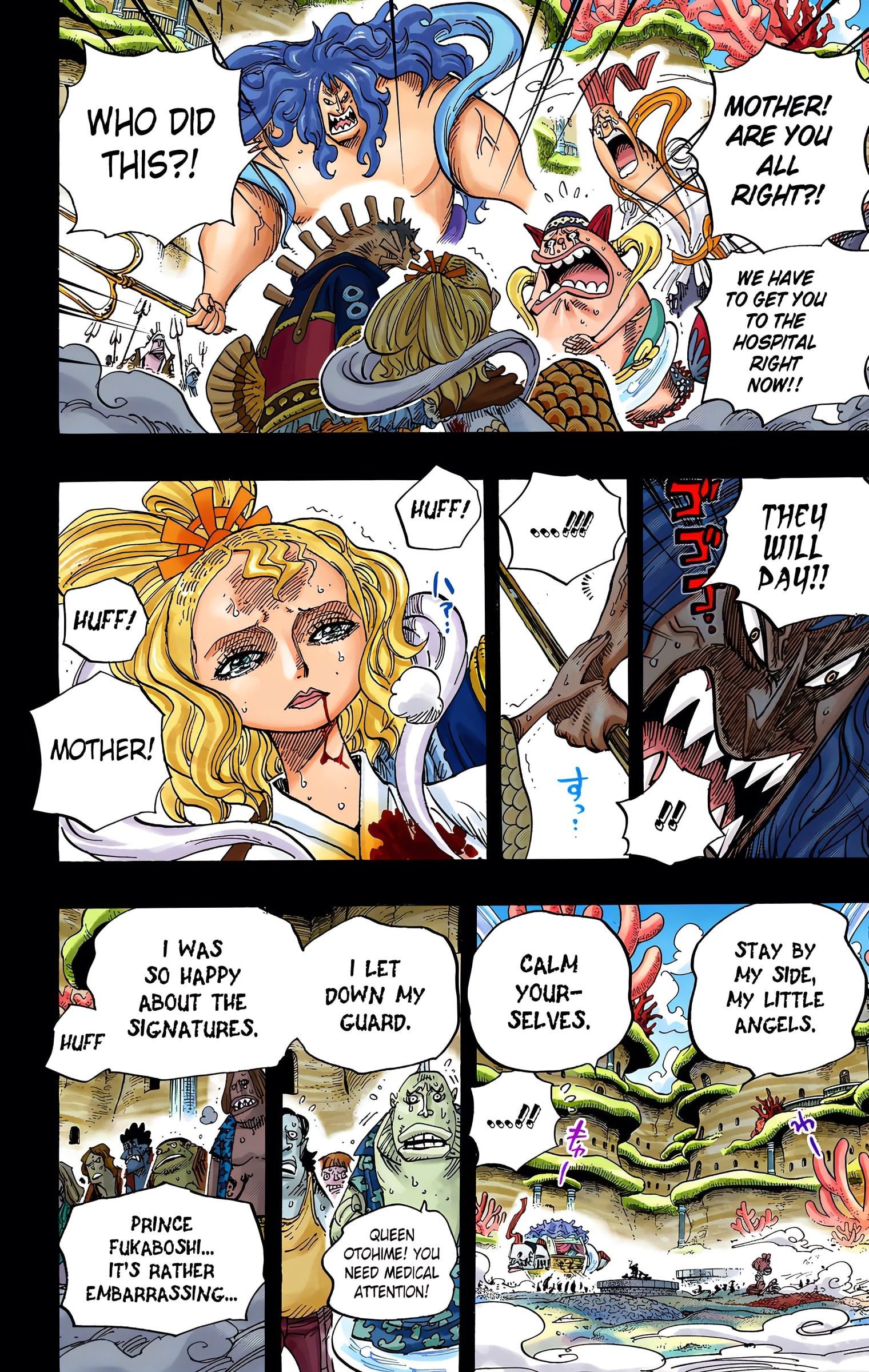 One Piece Colored Manga