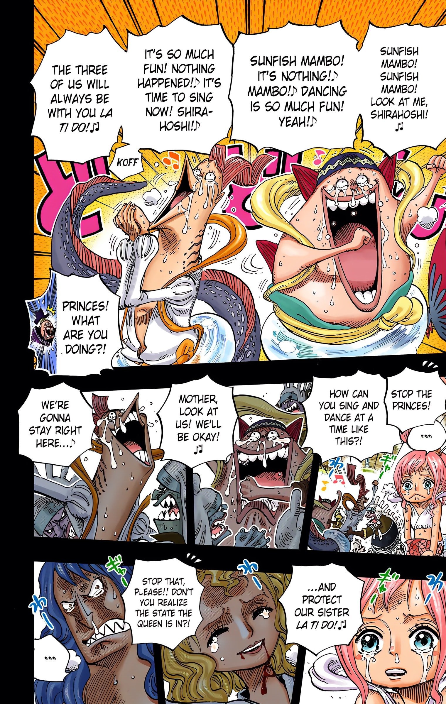 One Piece Colored Manga