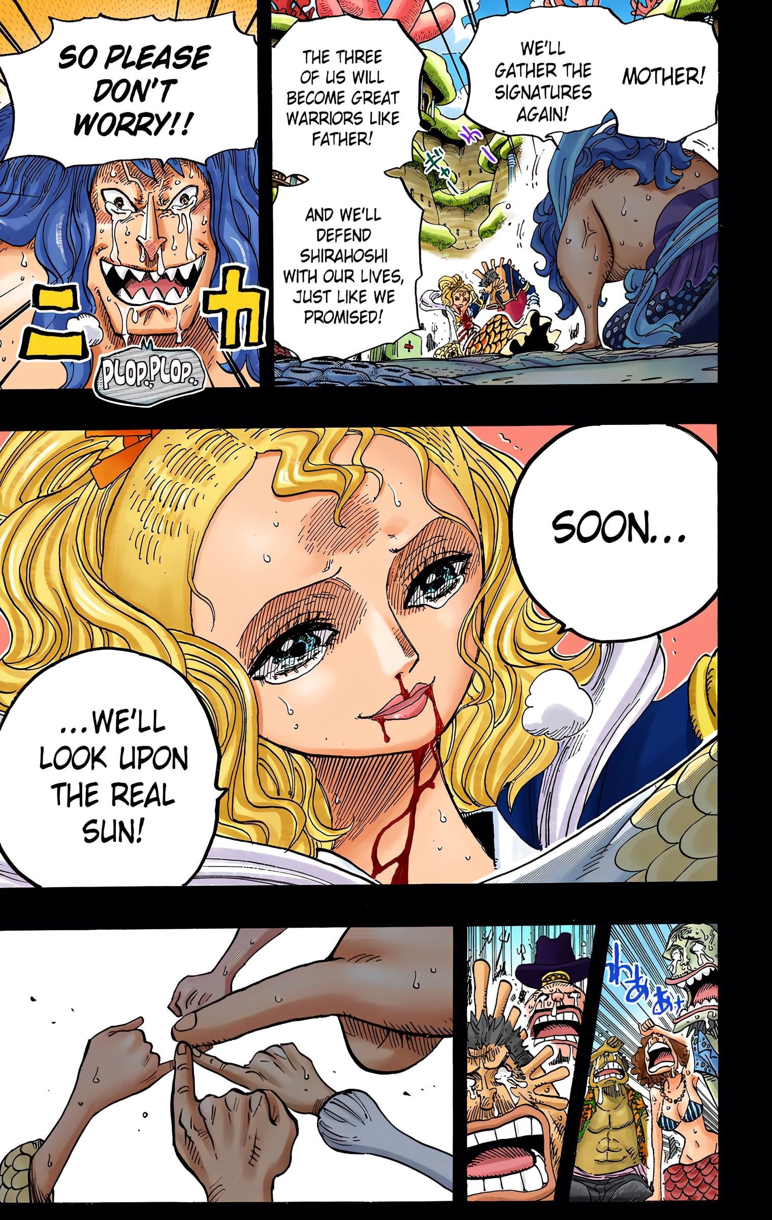 One Piece Colored Manga