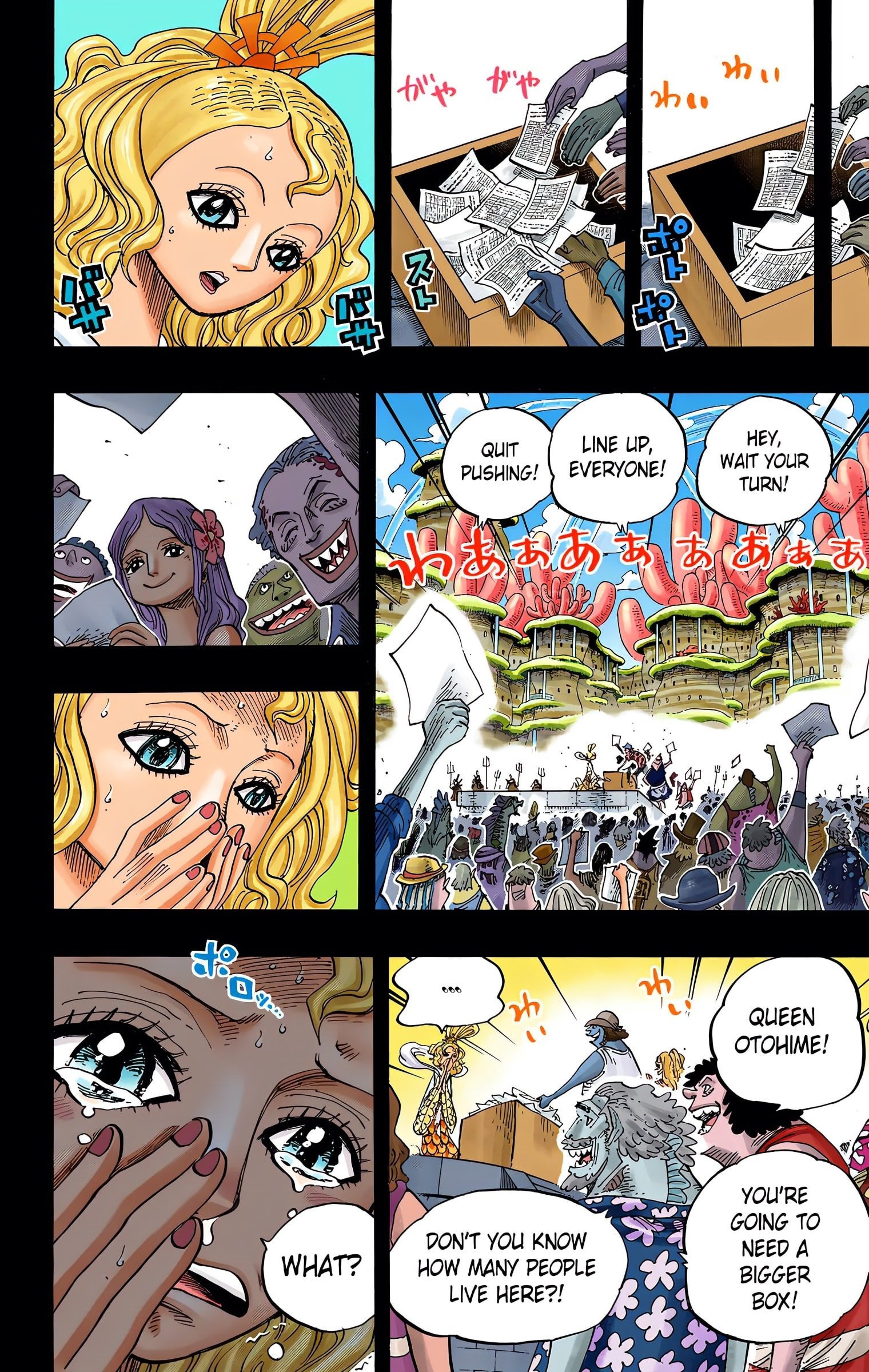 One Piece Colored Manga