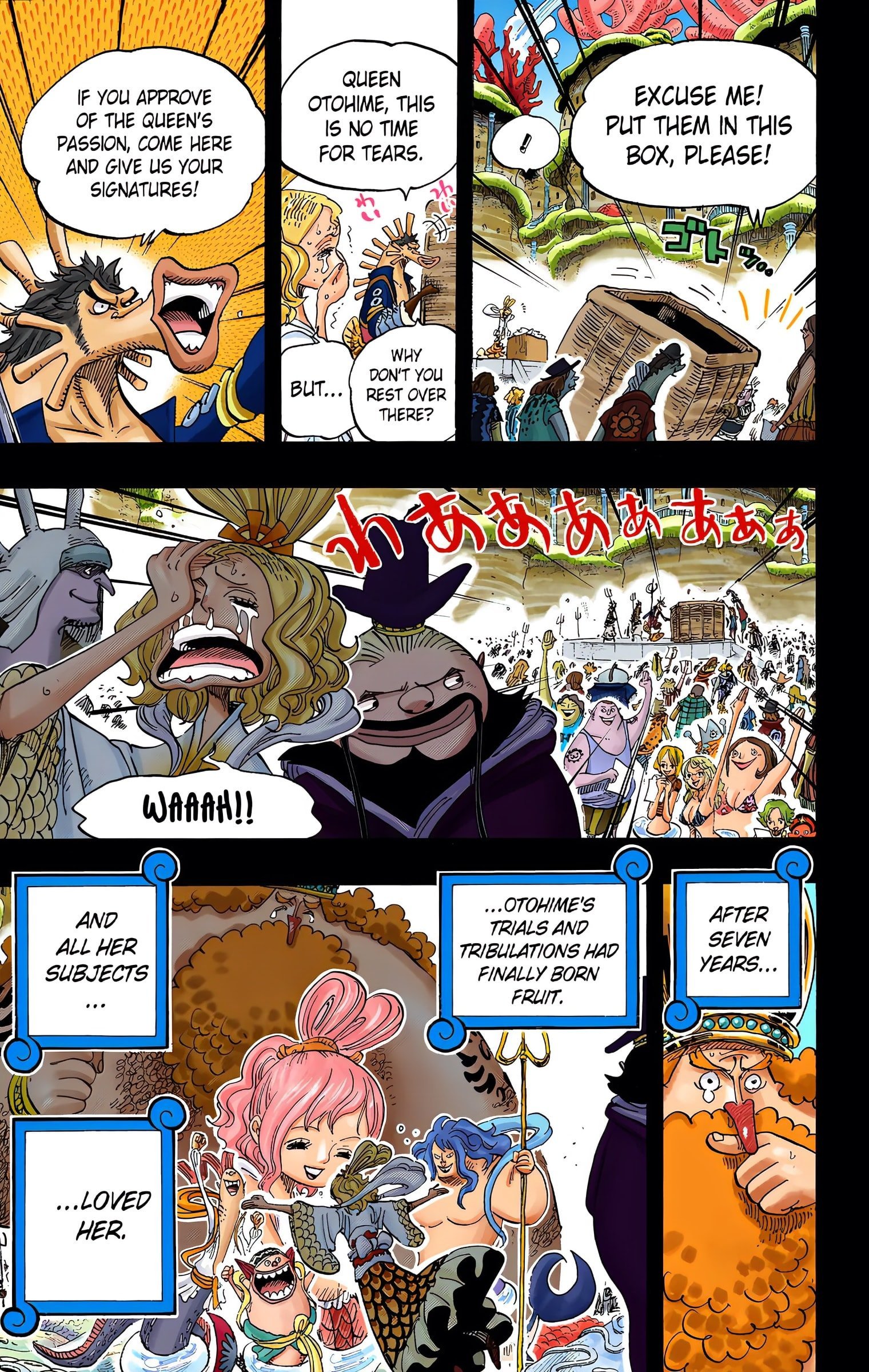 One Piece Colored Manga