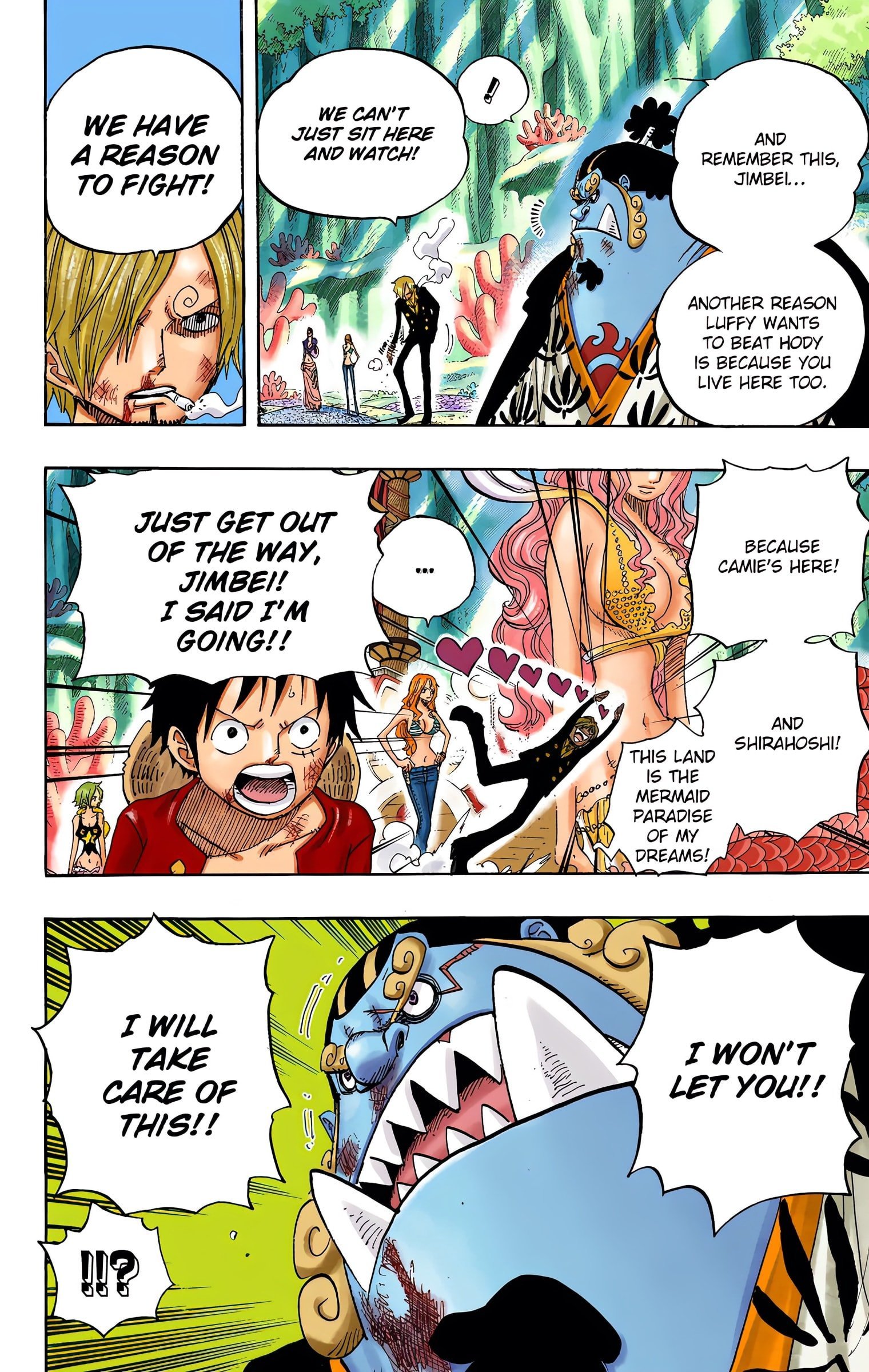 One Piece Colored Manga