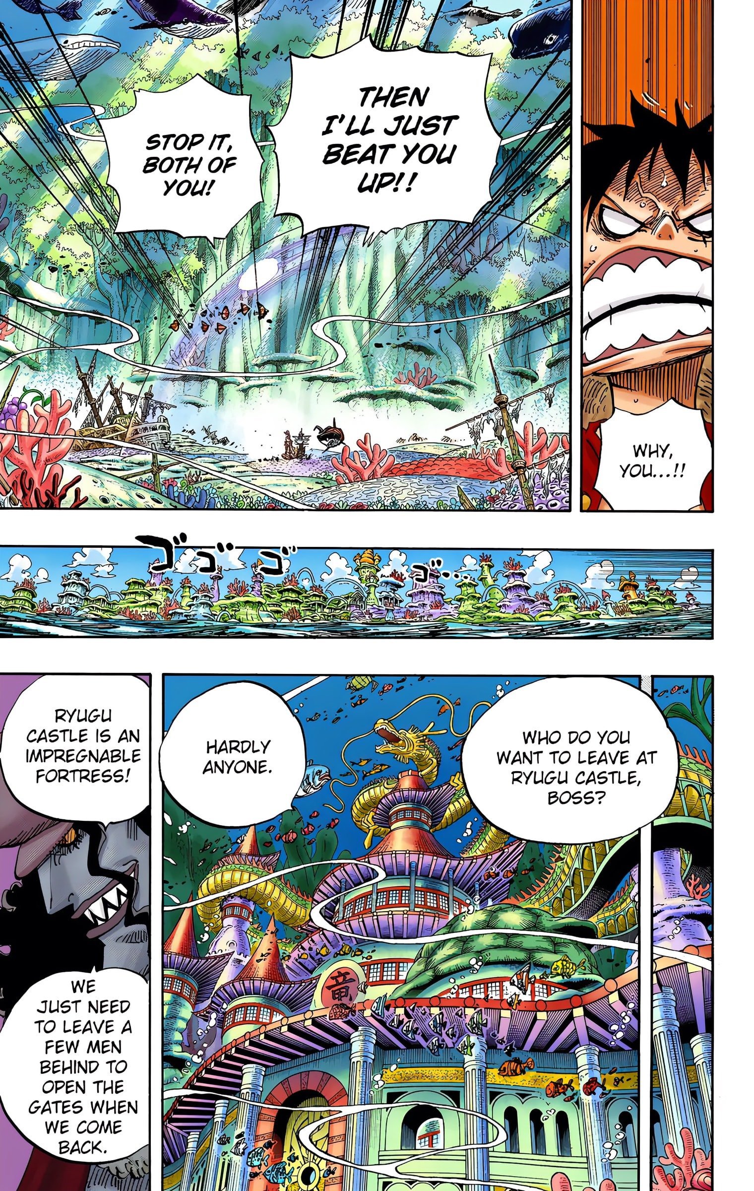 One Piece Colored Manga