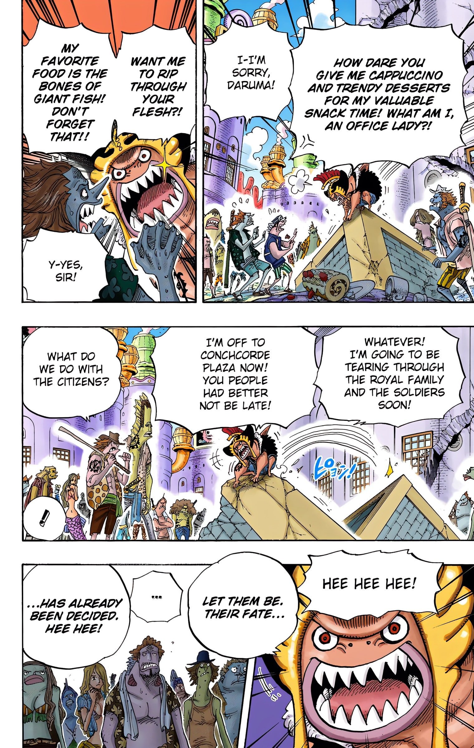 One Piece Colored Manga