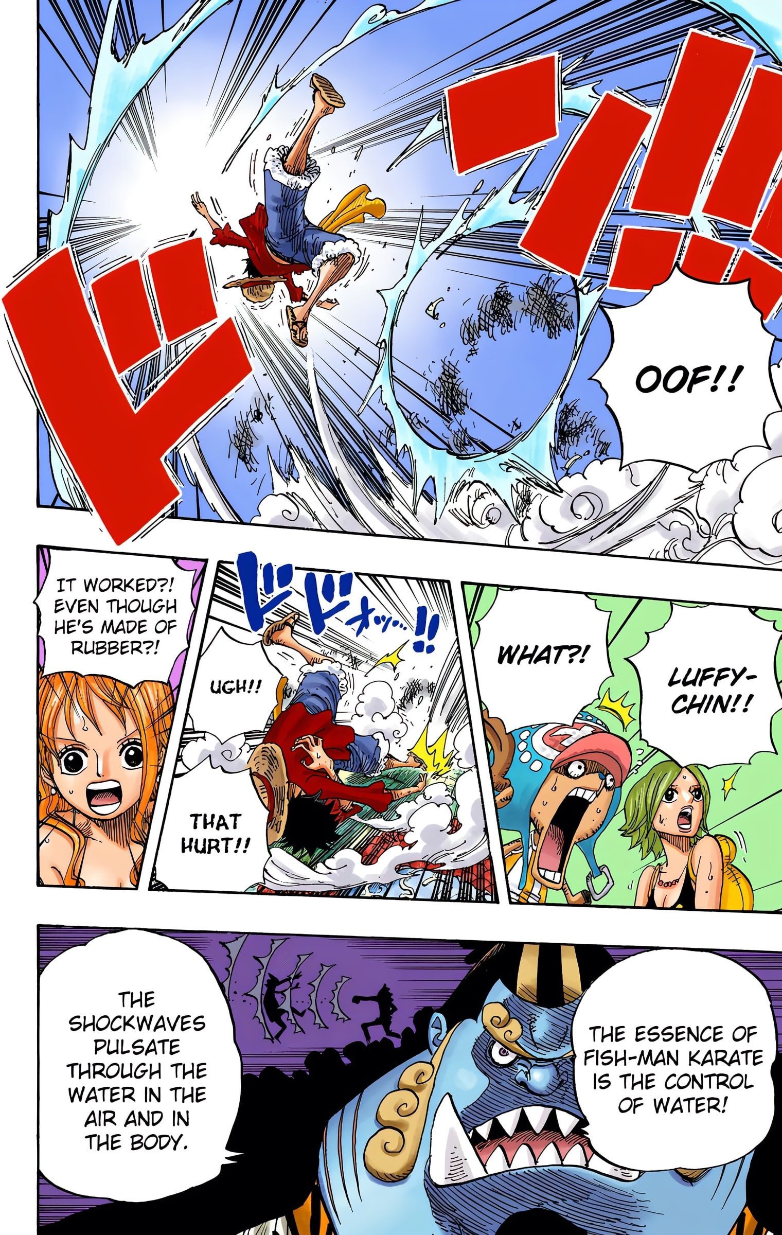 One Piece Colored Manga