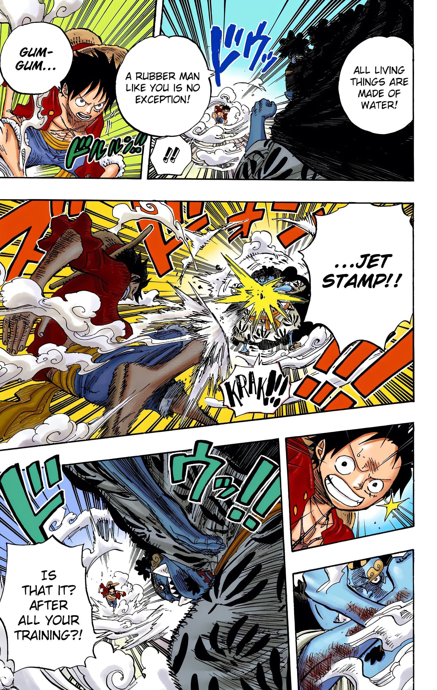 One Piece Colored Manga