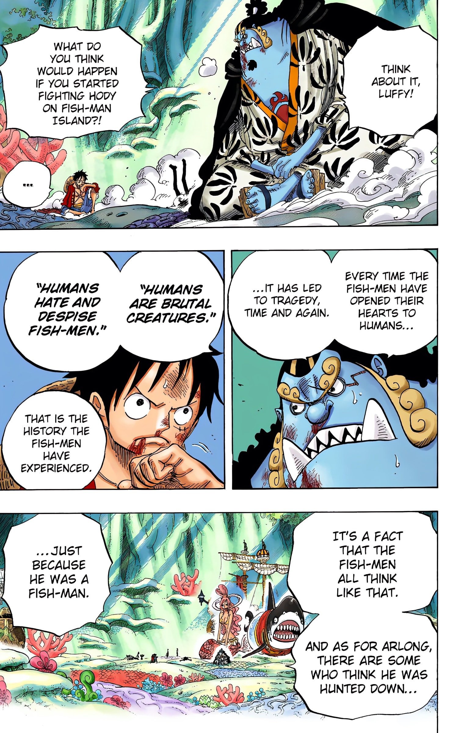 One Piece Colored Manga