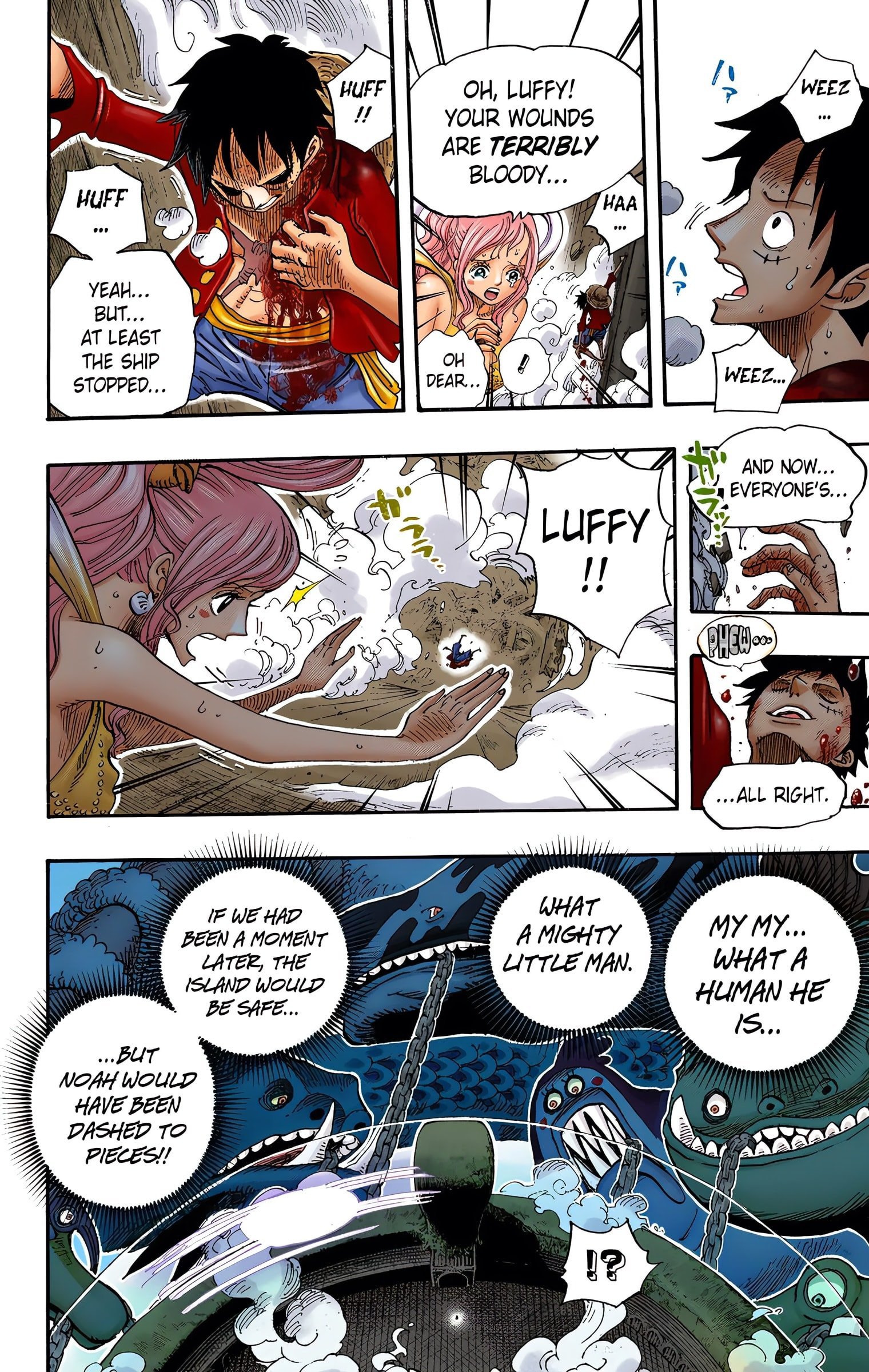 One Piece Colored Manga