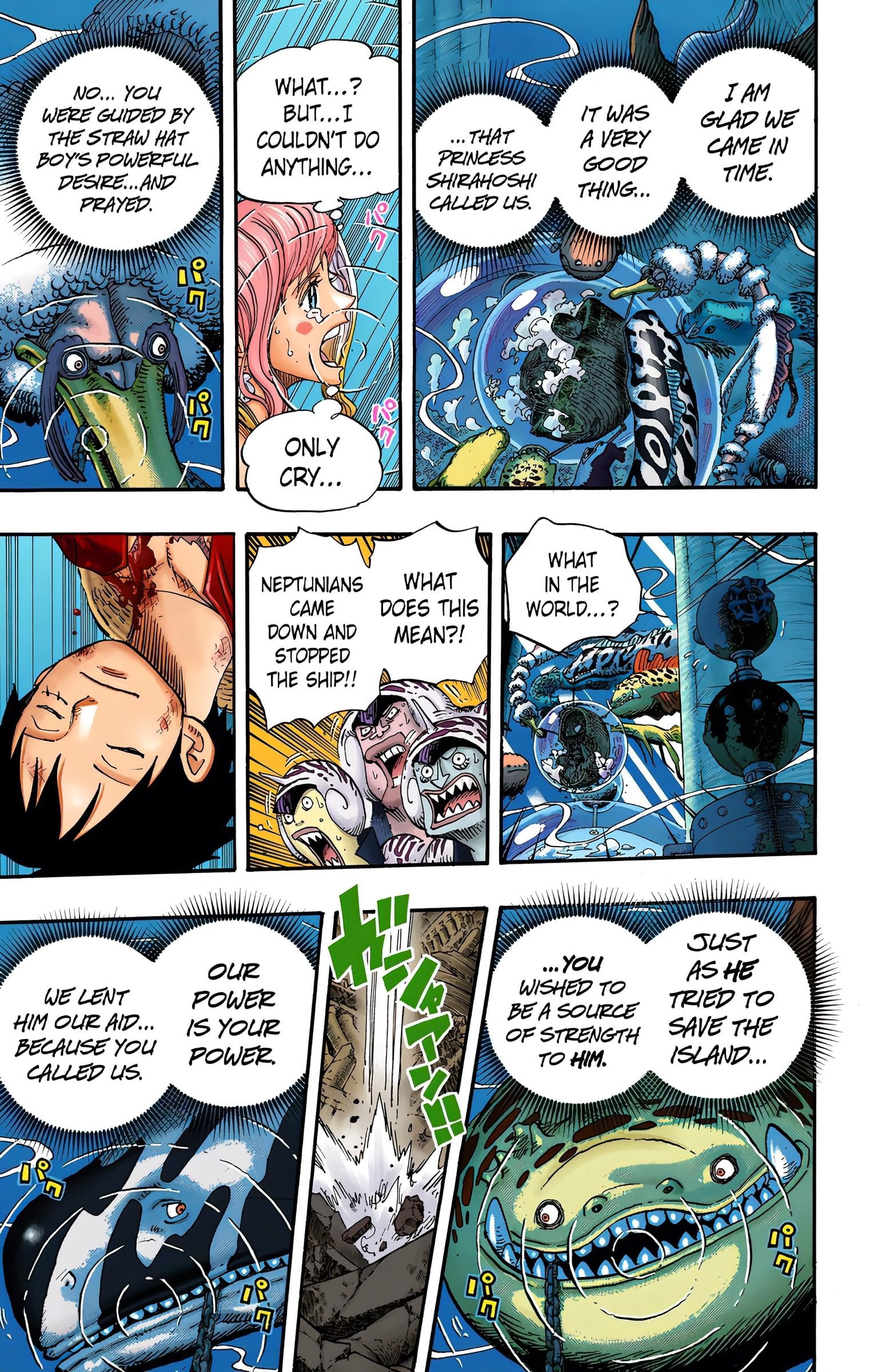 One Piece Colored Manga