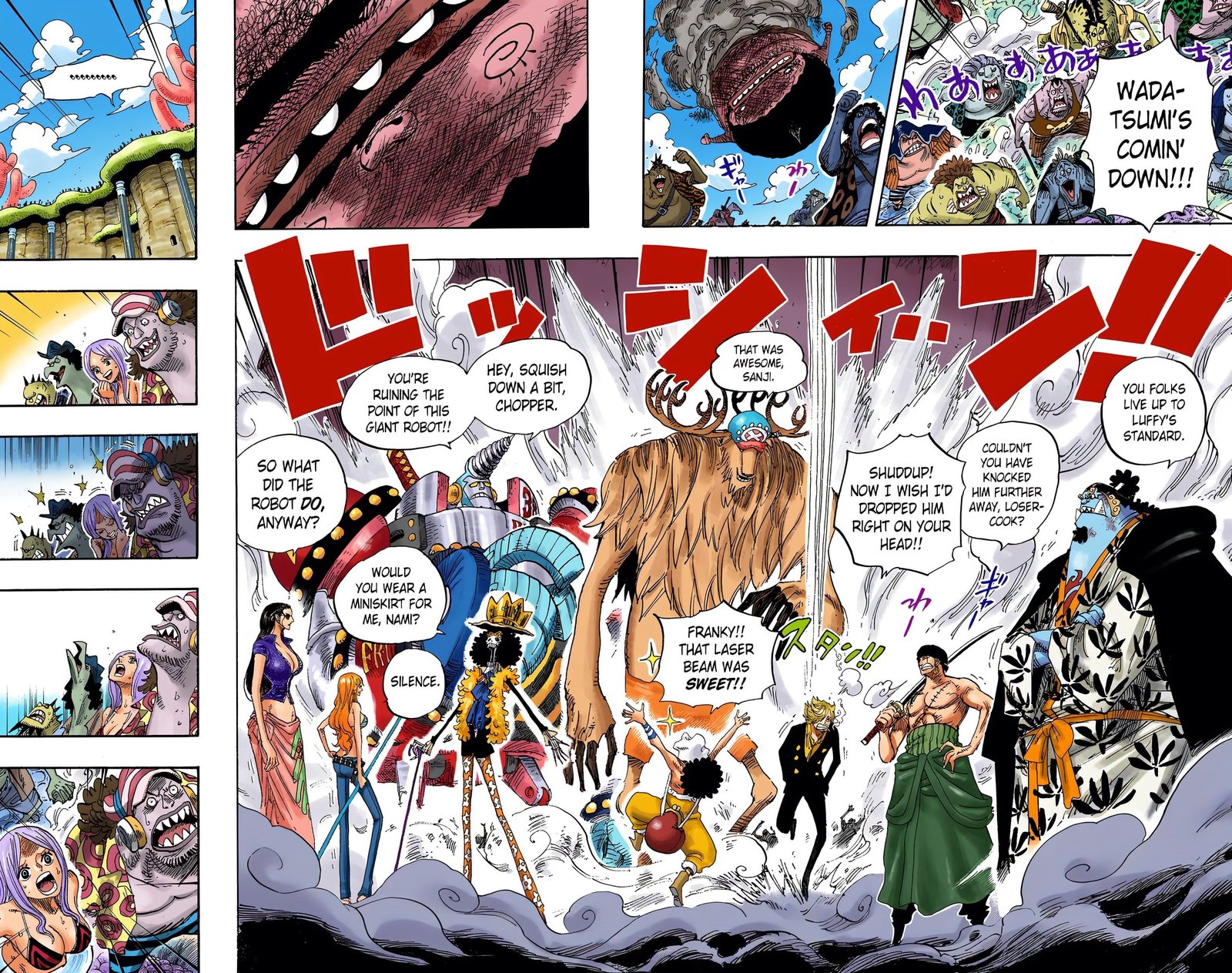 One Piece Colored Manga