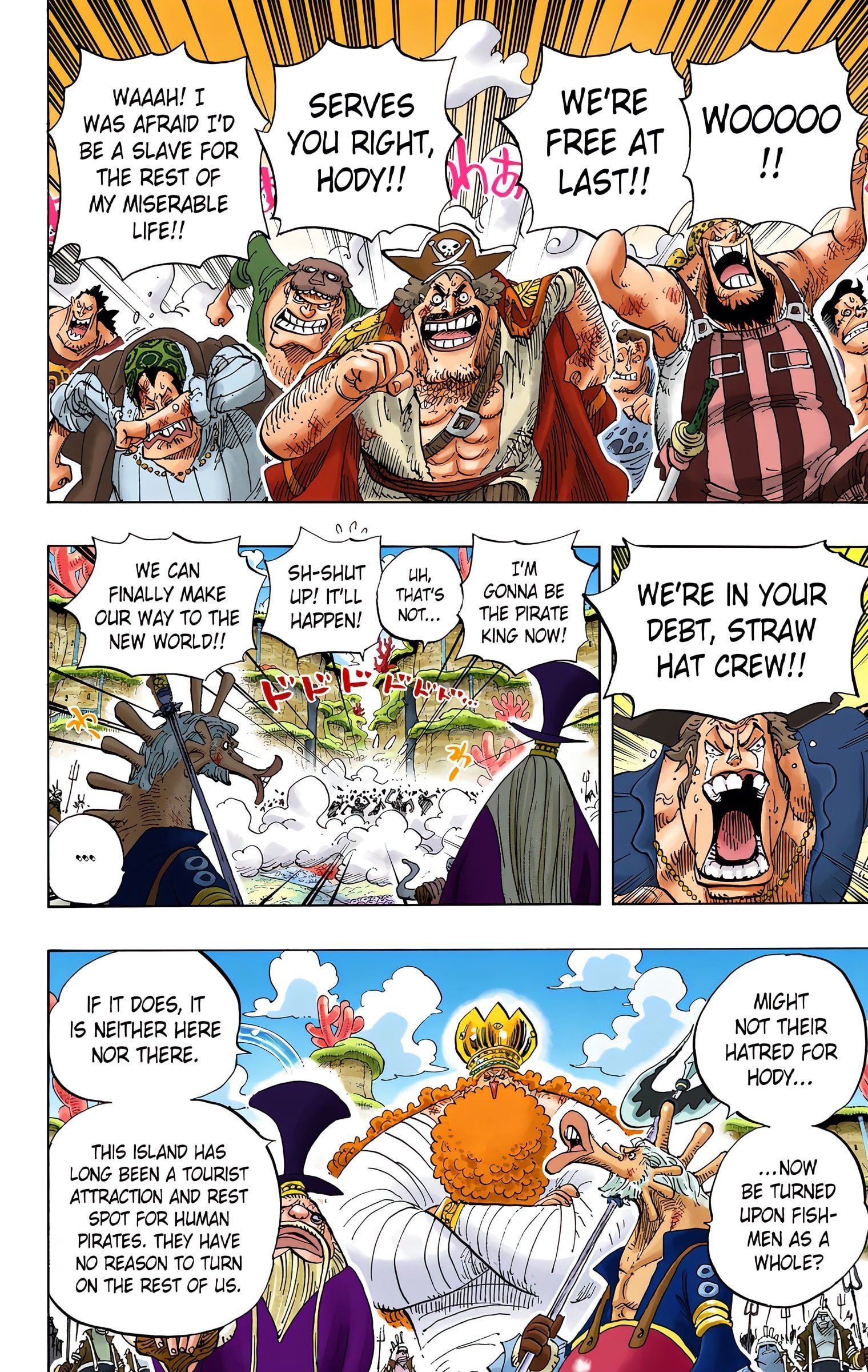 One Piece Colored Manga