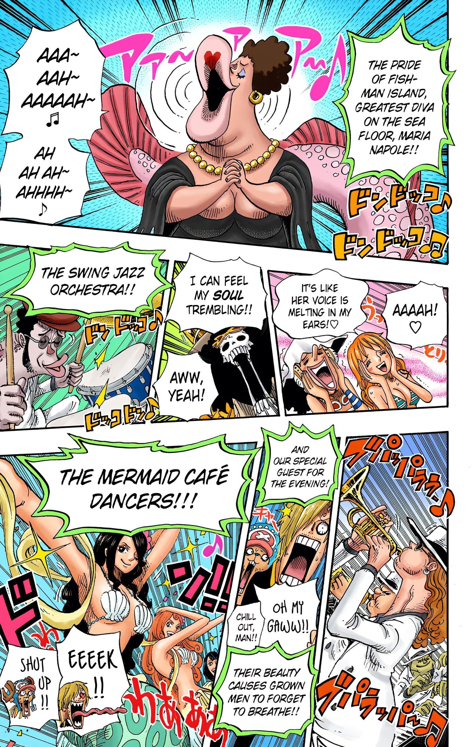 One Piece Colored Manga